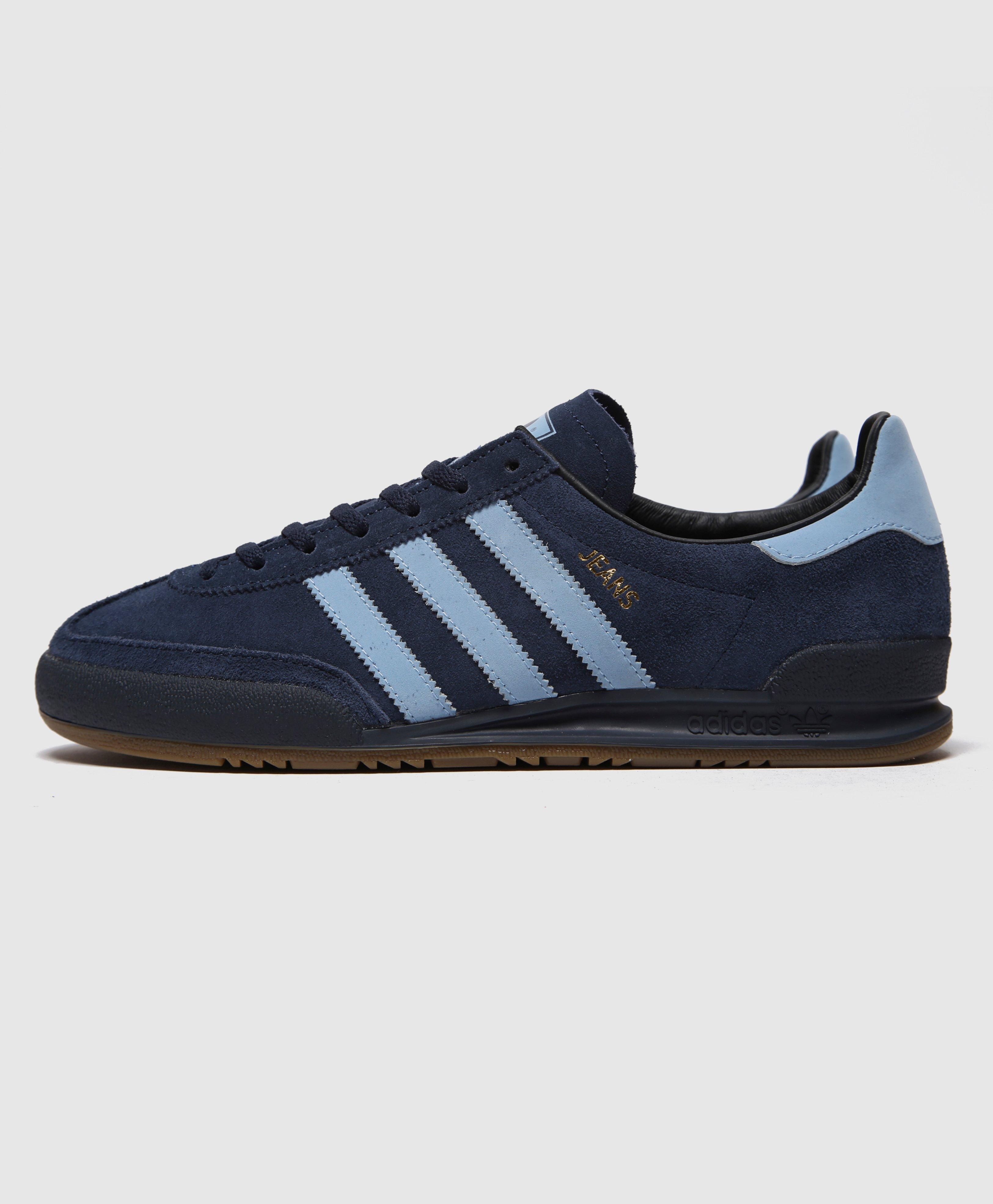 adidas originals jeans trainers blue