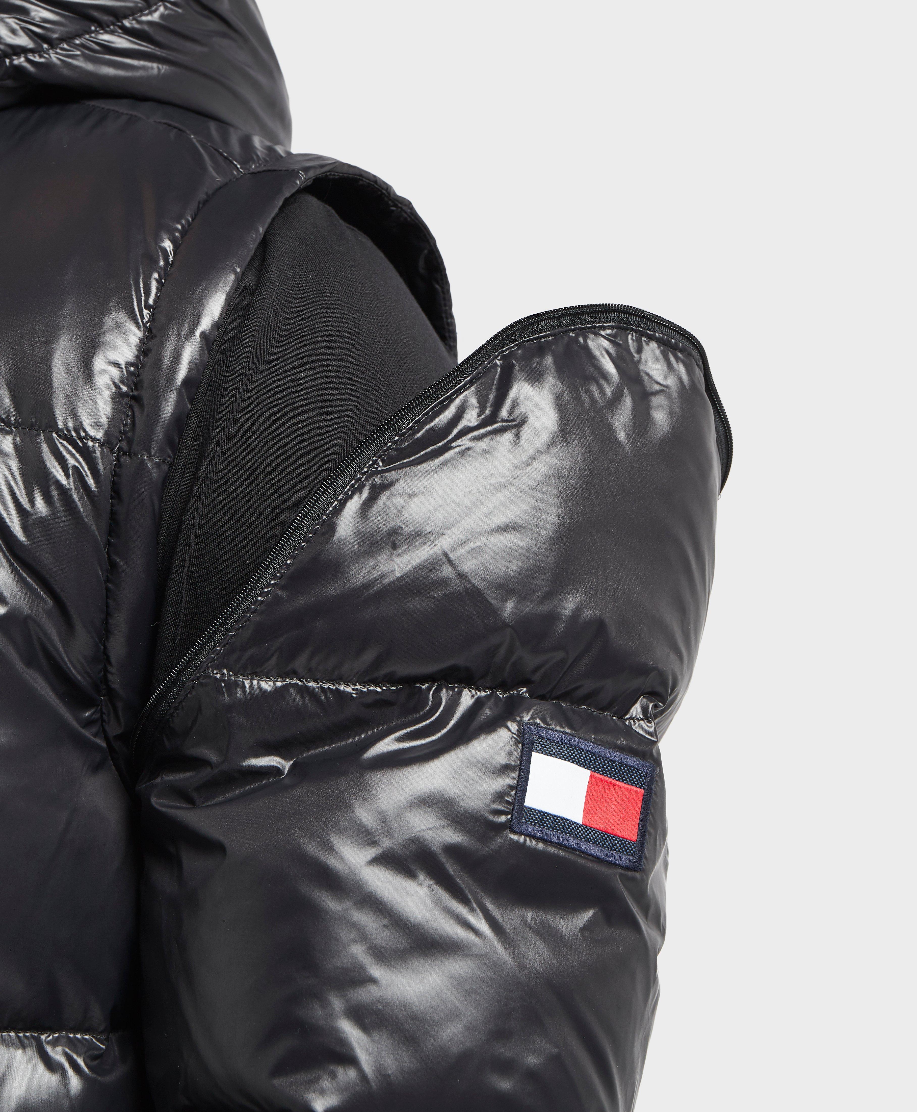 tommy hilfiger shiny jacket