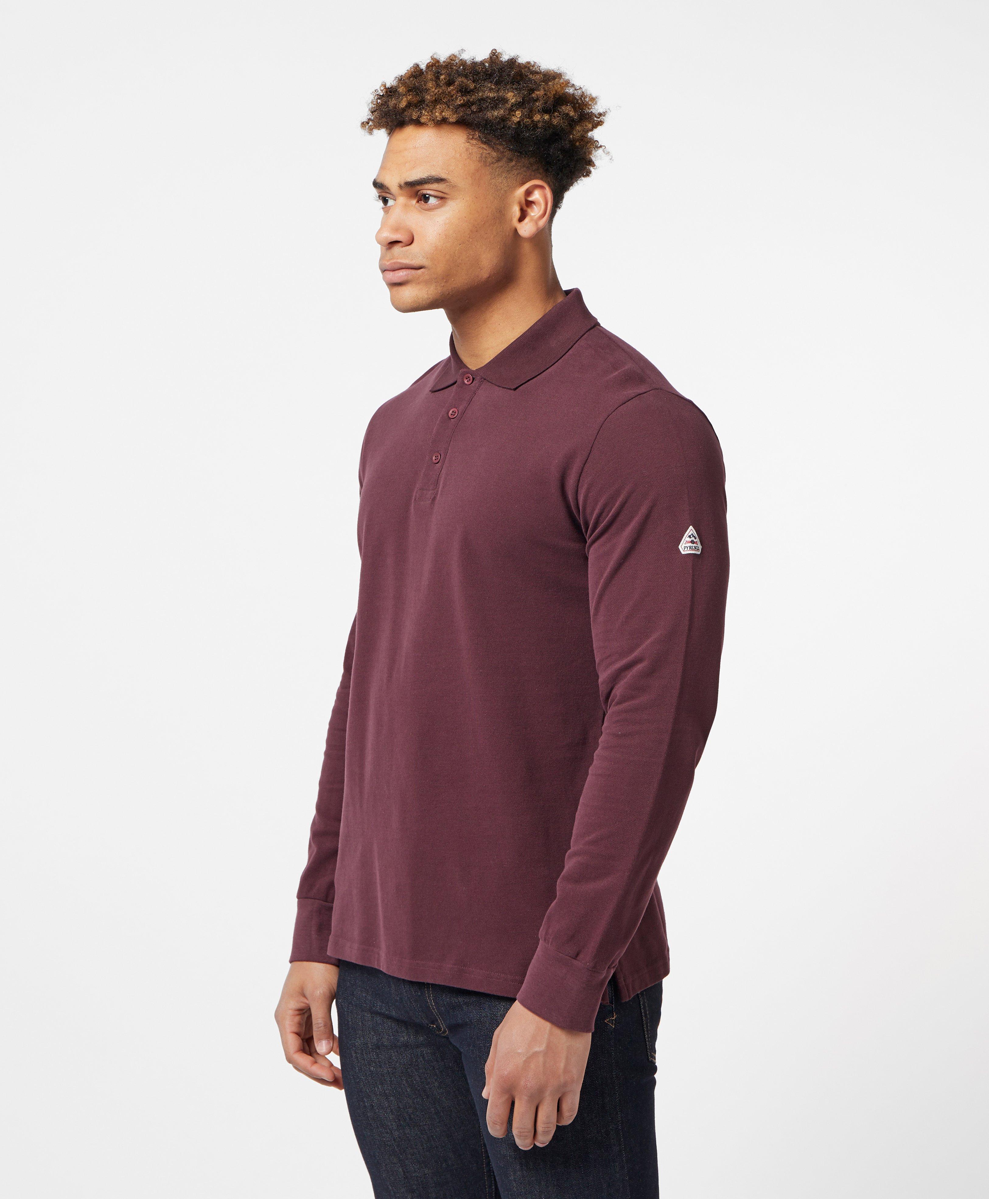 pyrenex long sleeve polo