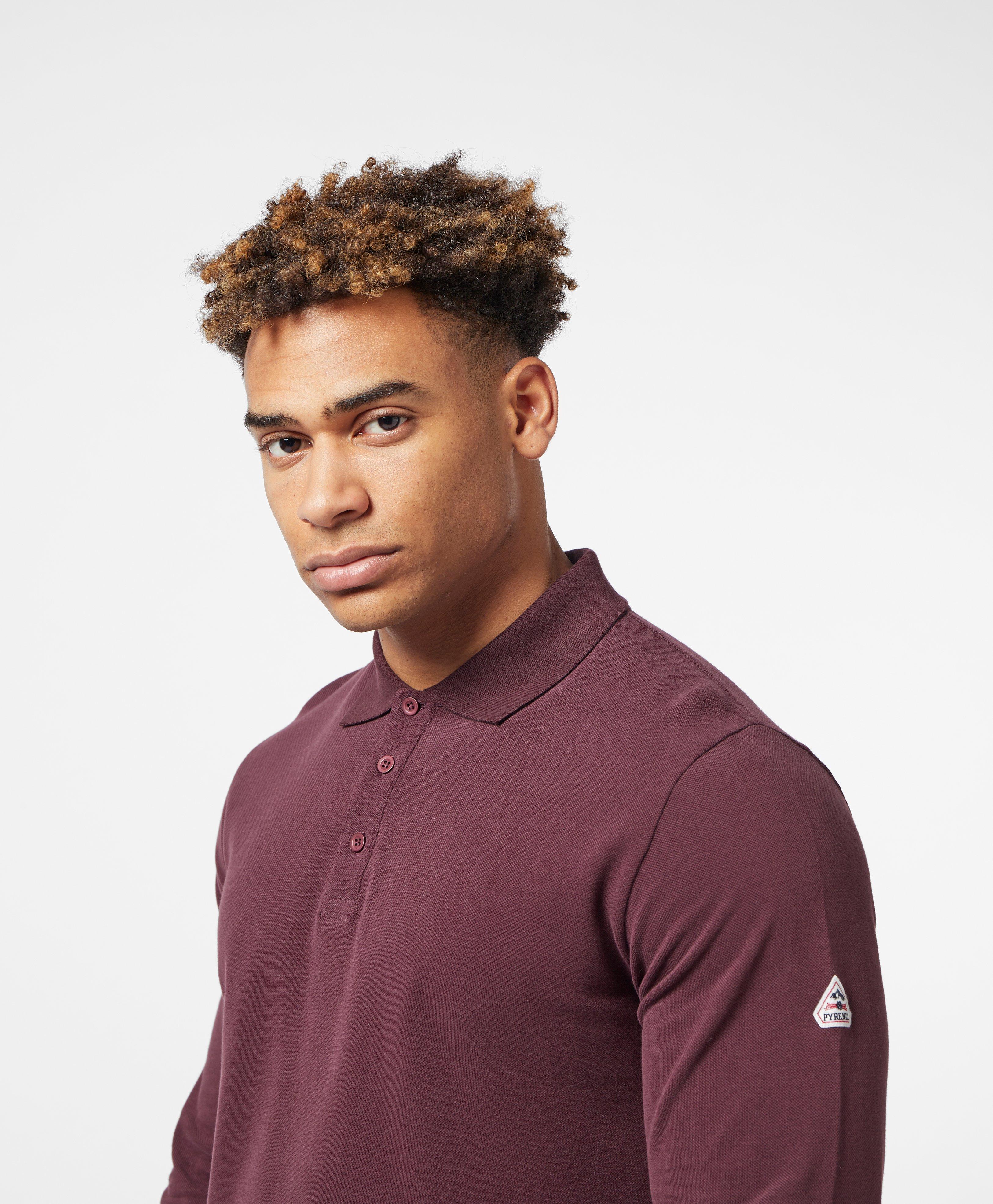 pyrenex long sleeve polo