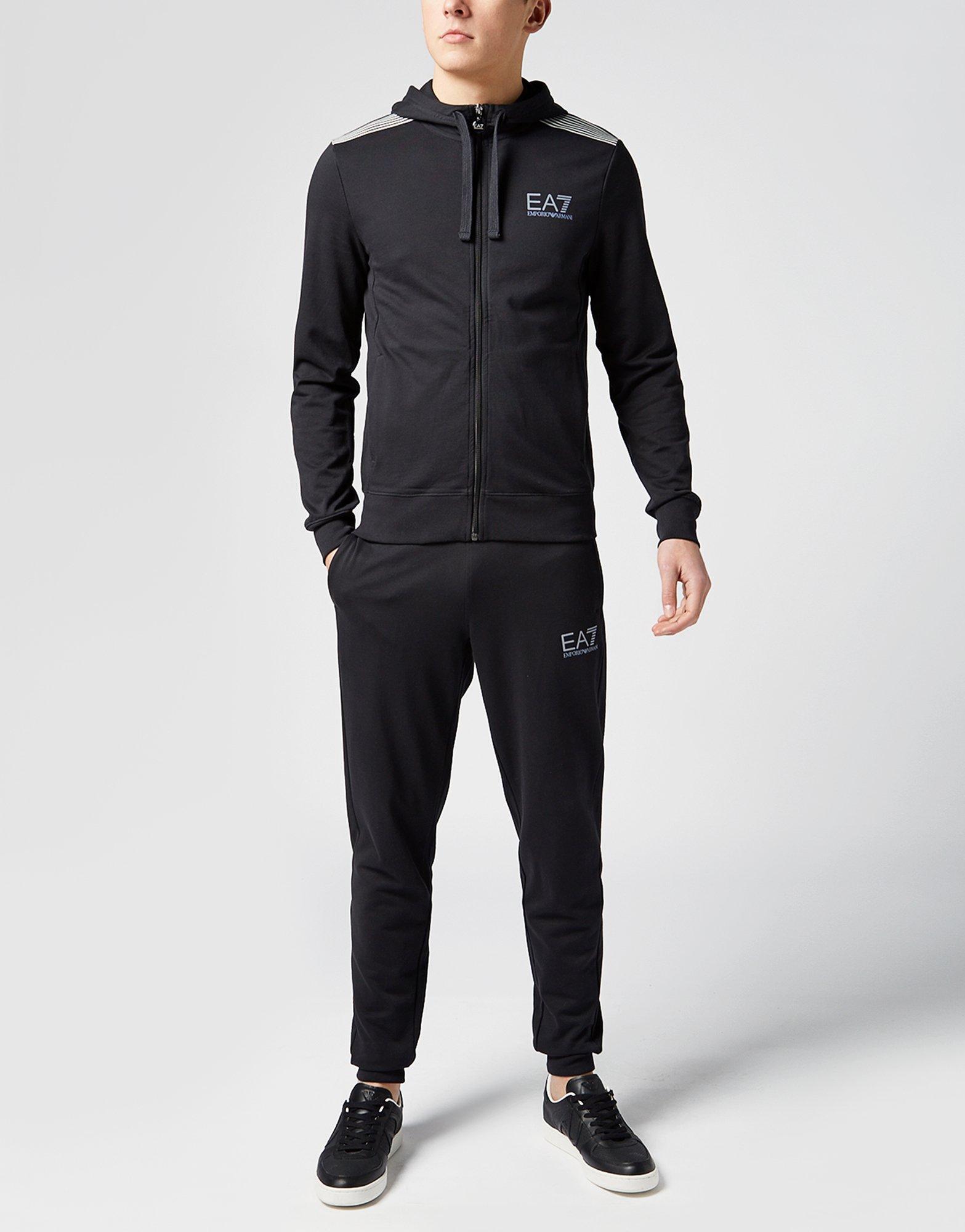 armani fleece tracksuit