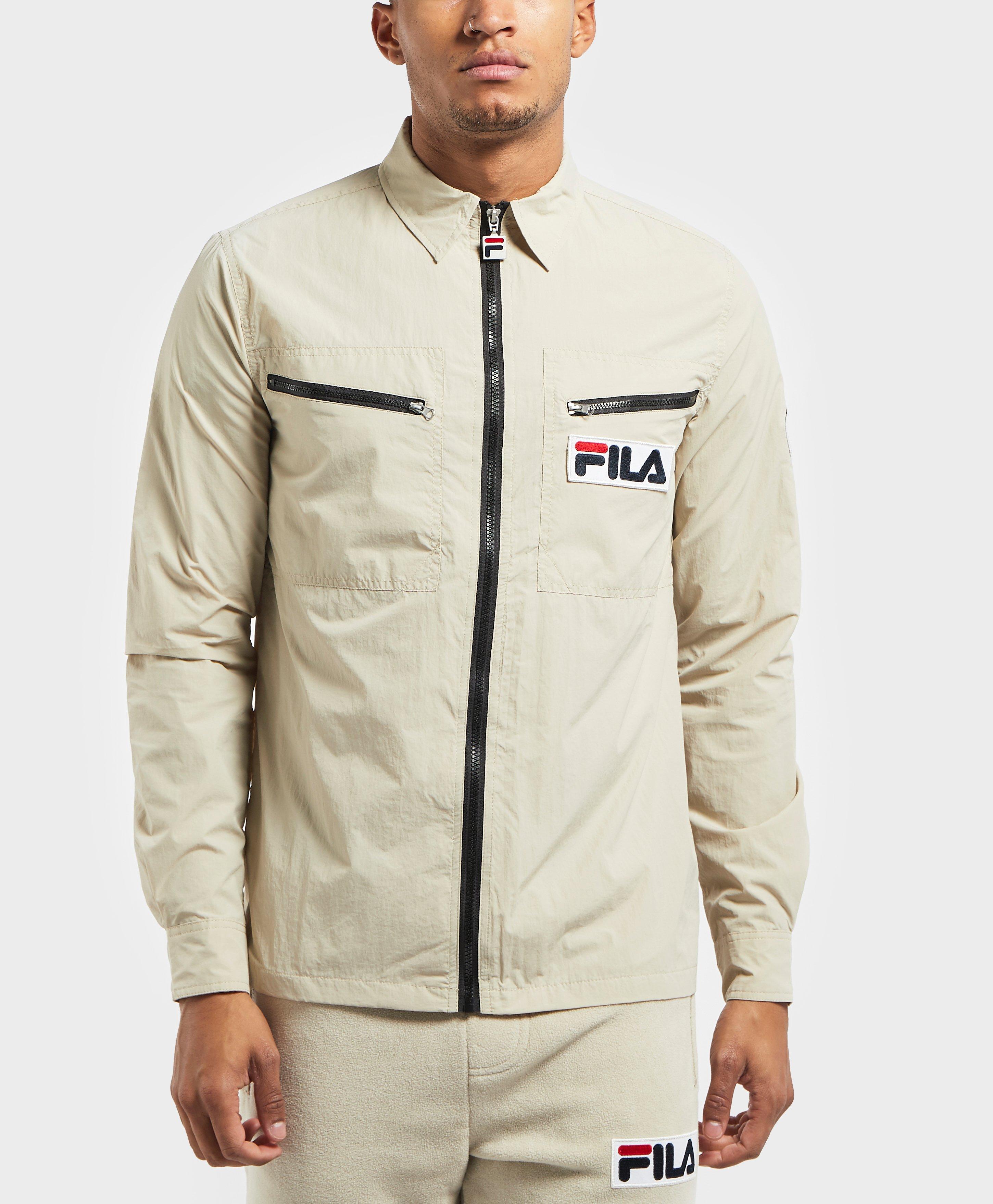 fila condor long sleeve overshirt