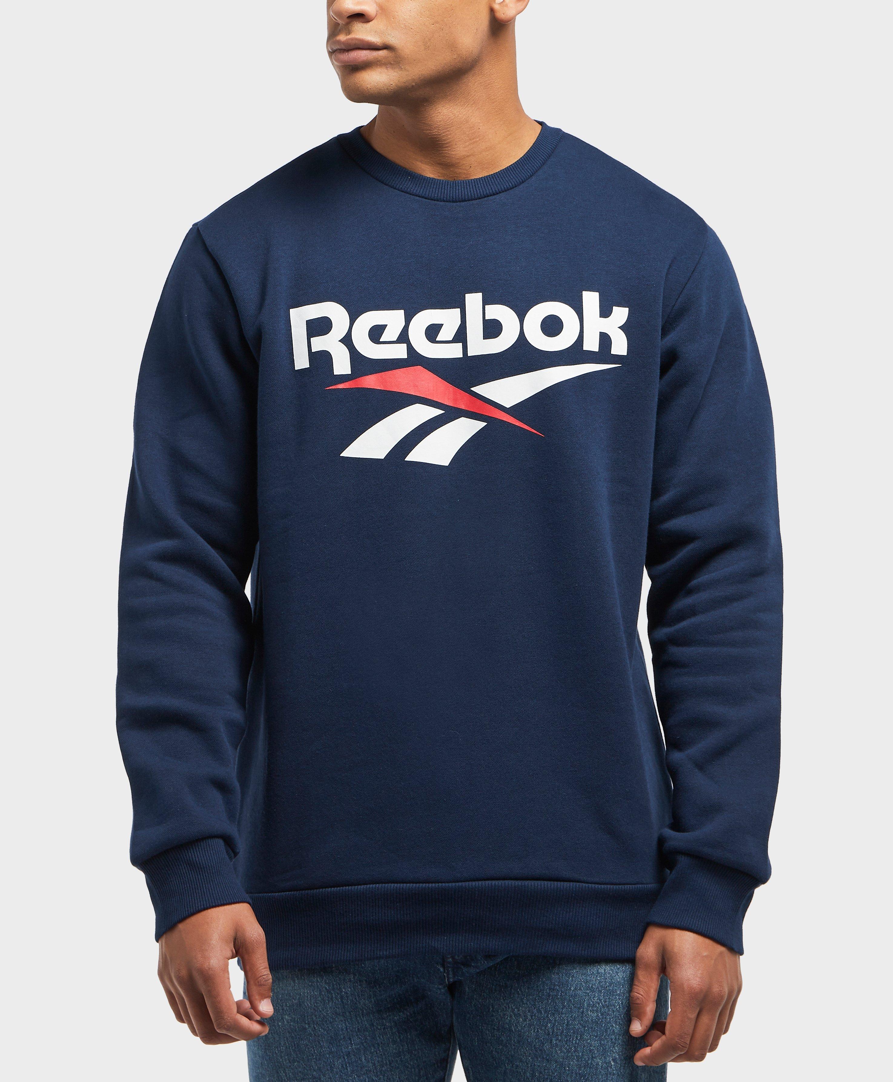 reebok vector logo sweatshirt