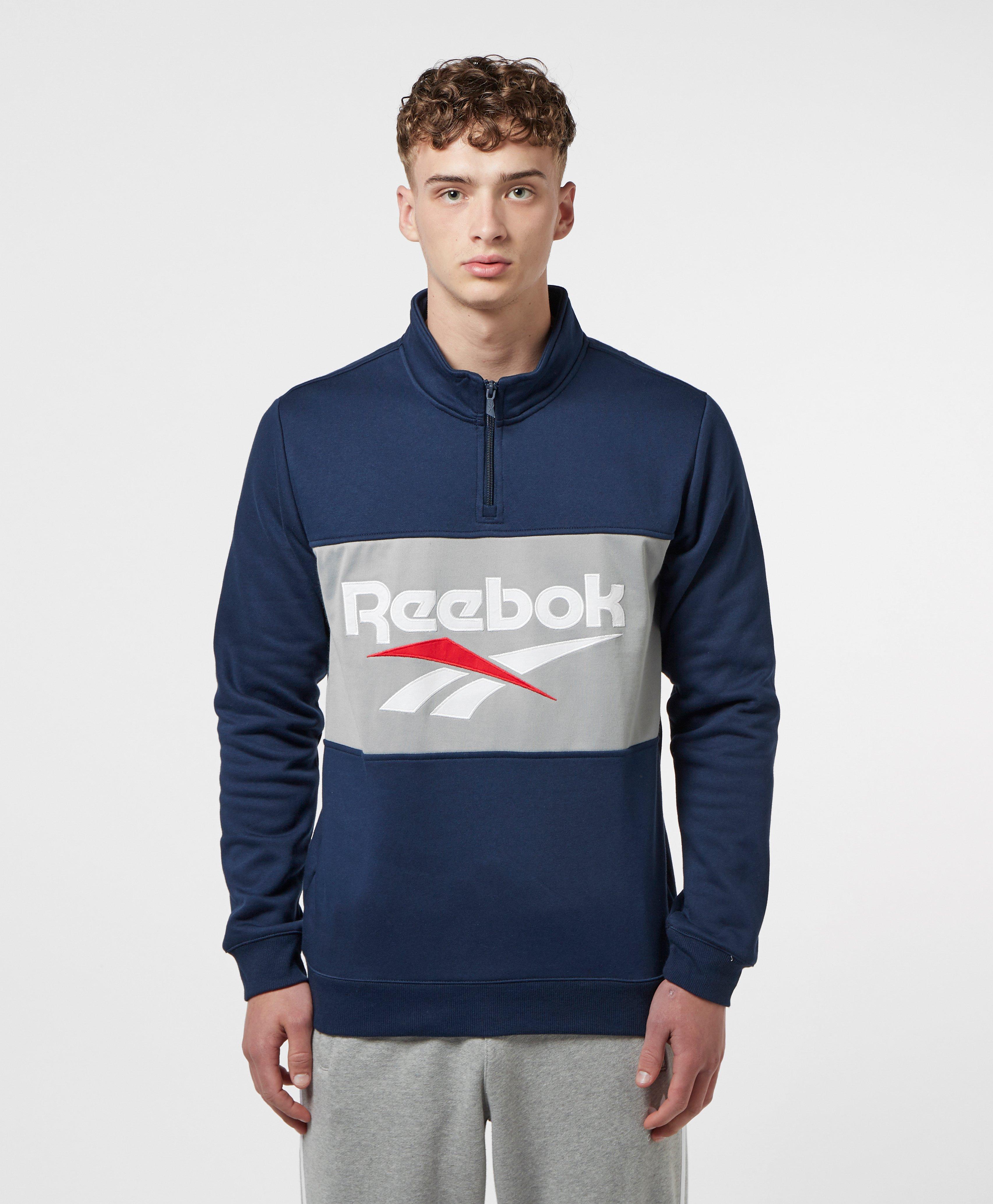 reebok fleece sweatshirt