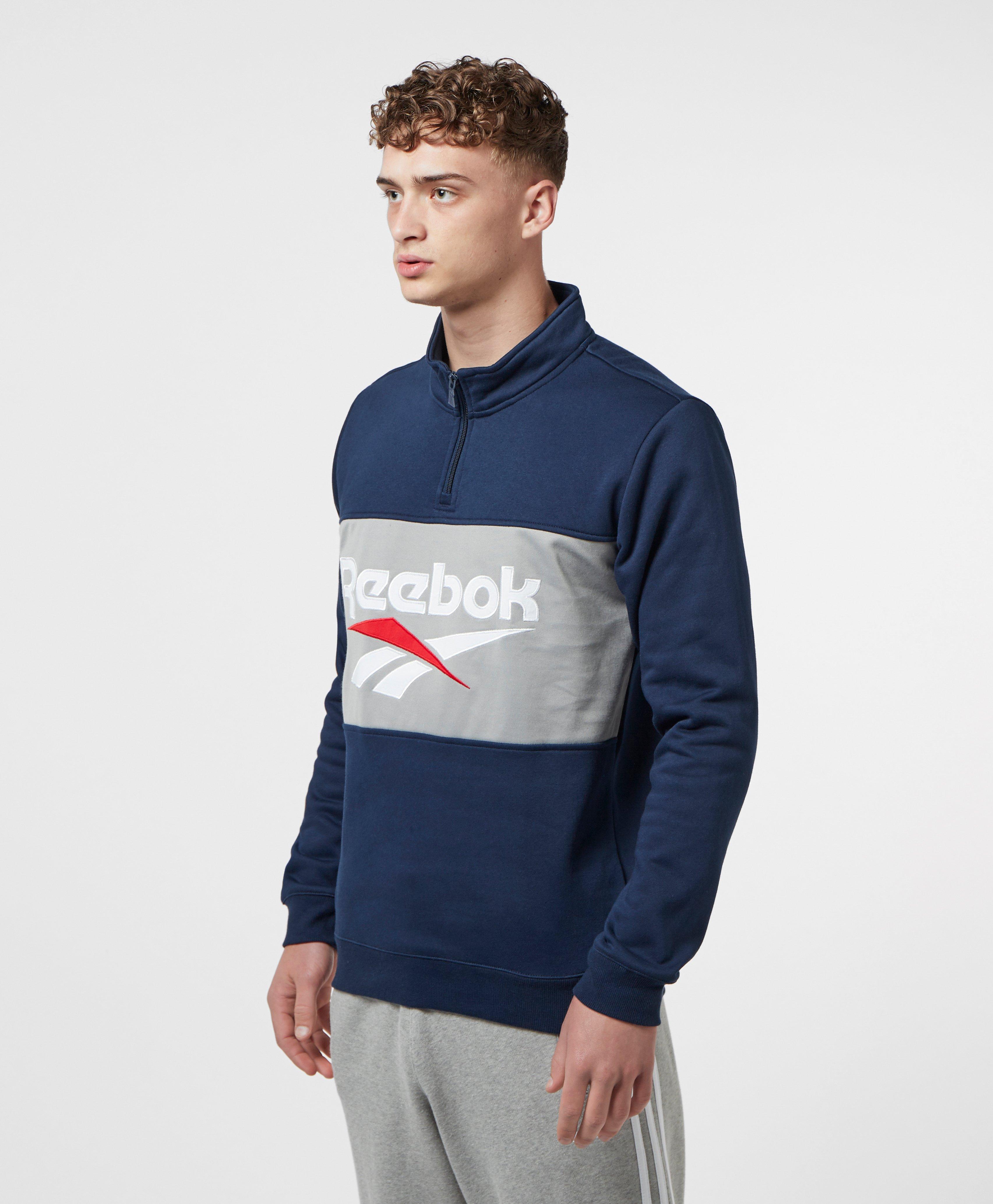 reebok fleece sweatshirt