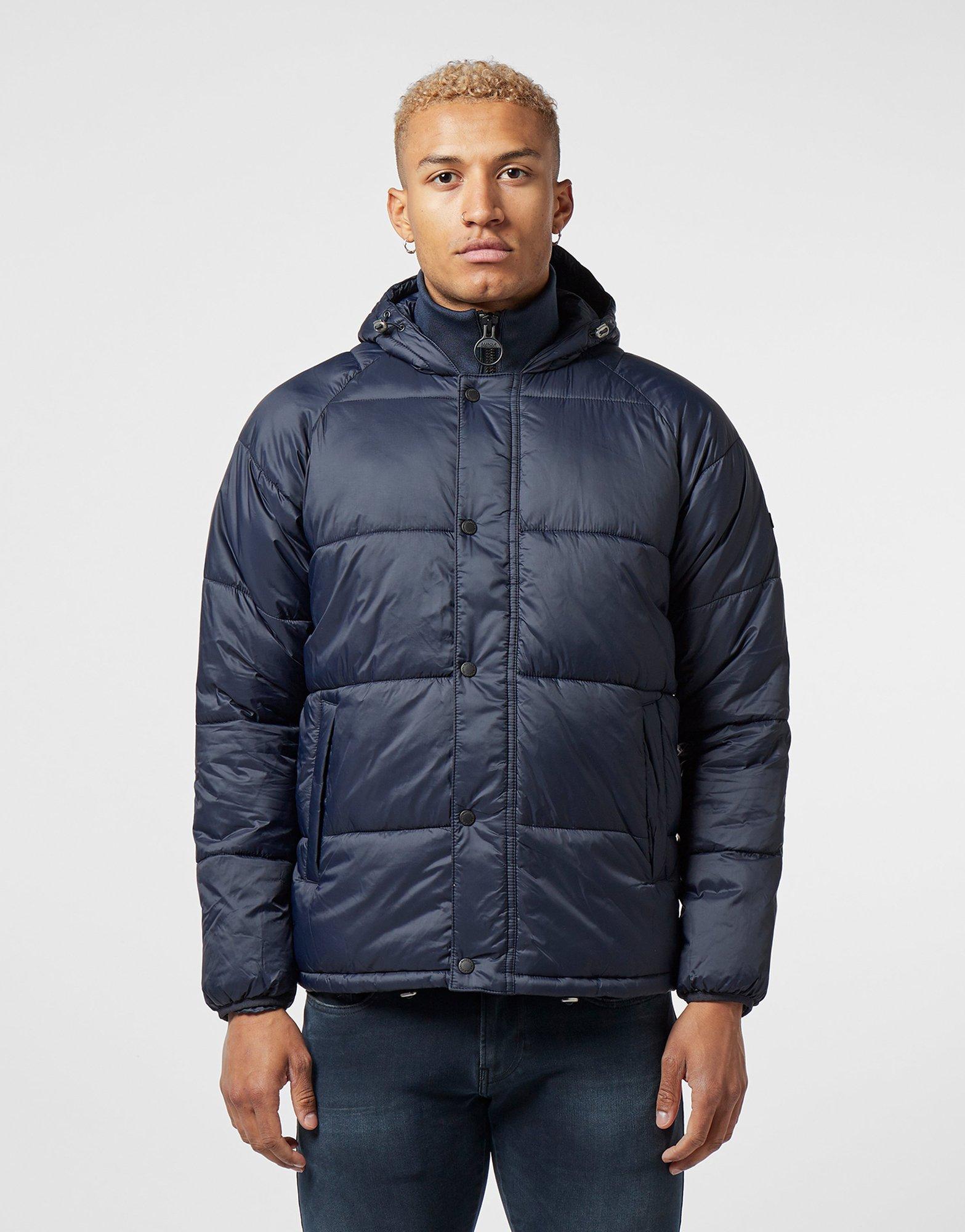 barbour quilted down jacket