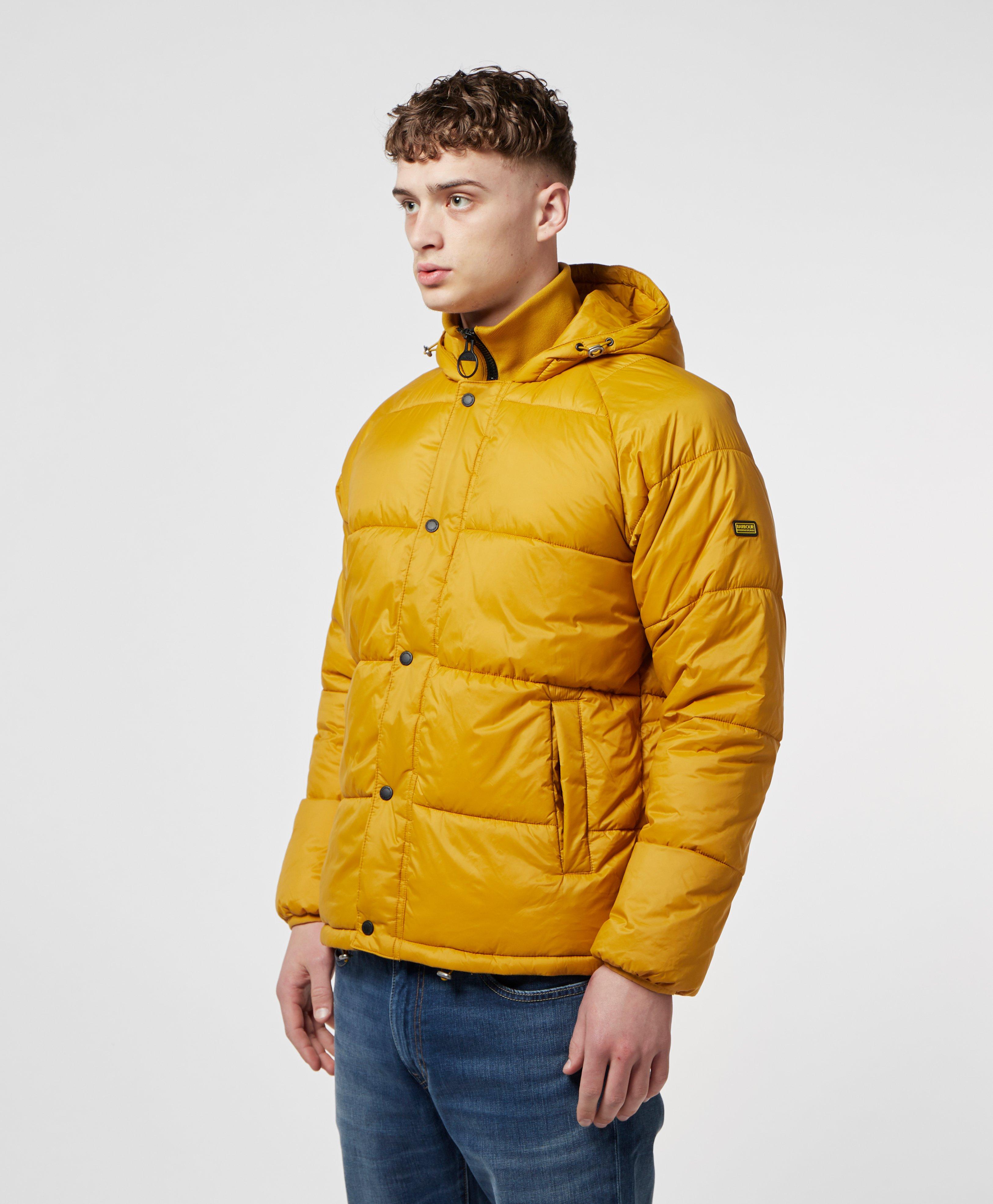 barbour international down jacket