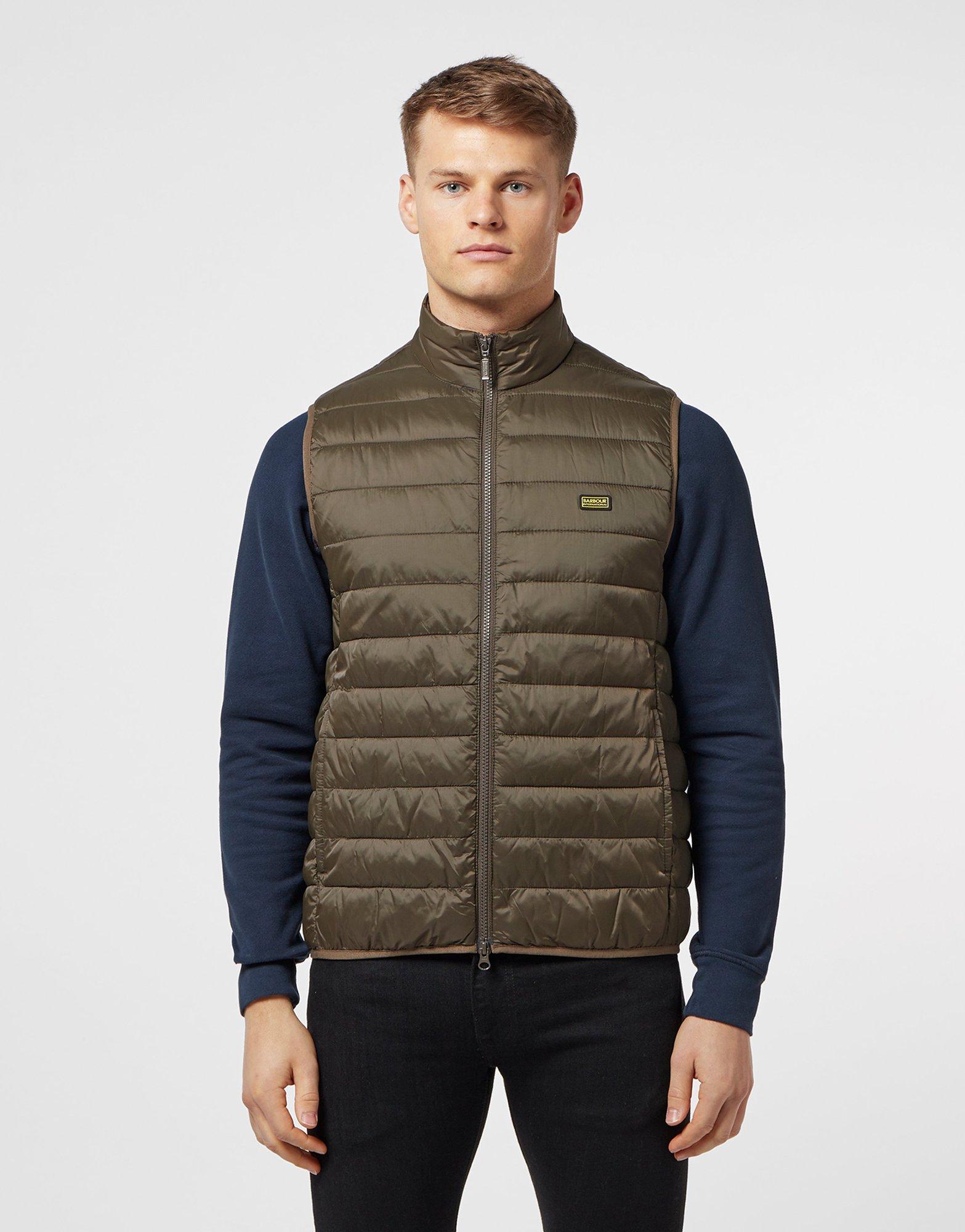 barbour international impeller quilted gilet