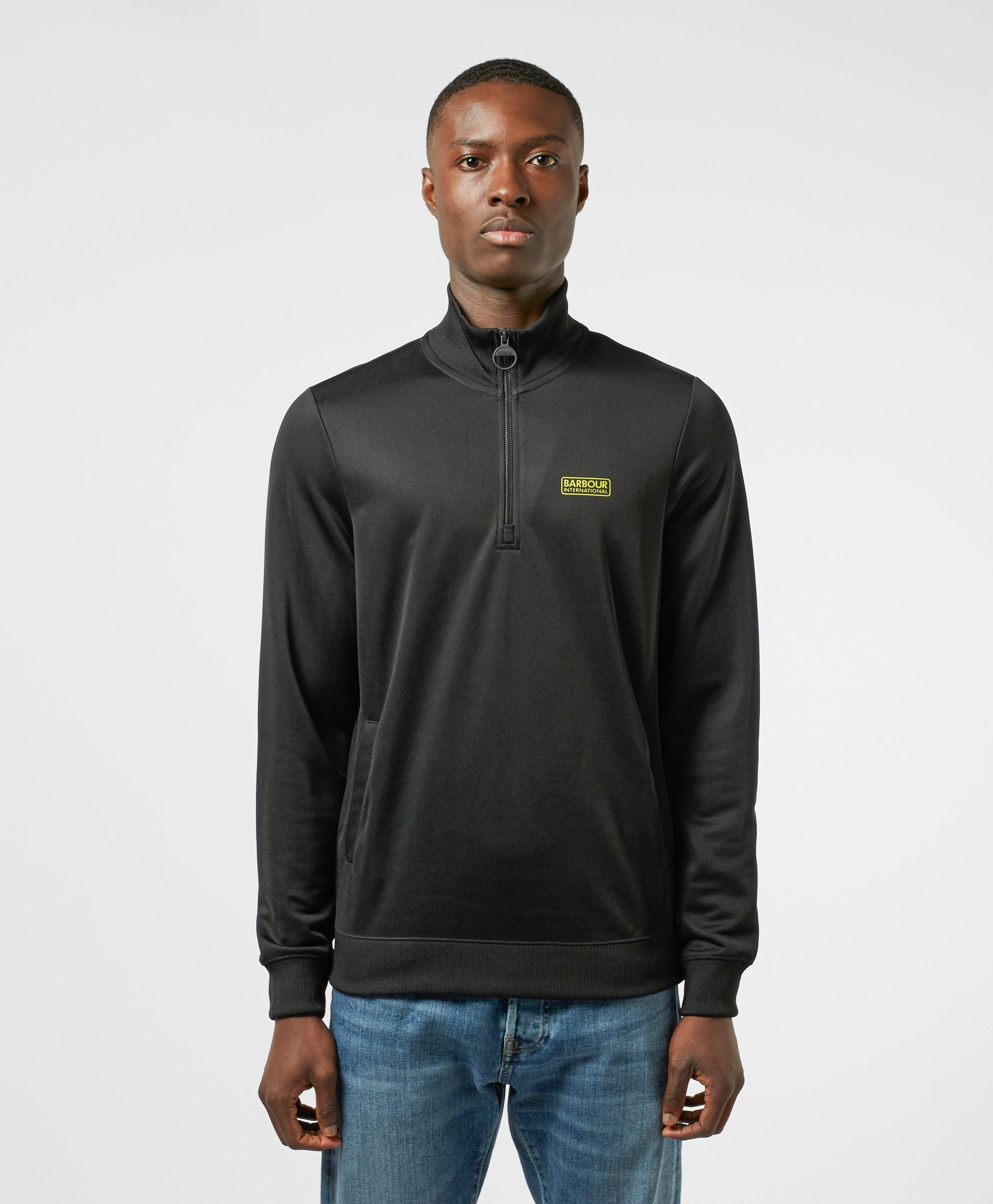 barbour track top