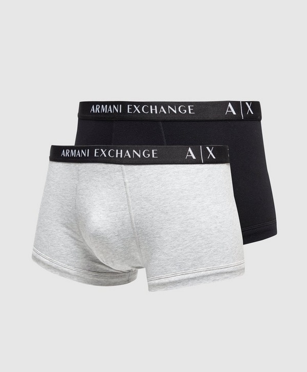 Armani Exchange 2 Pack Boxer Shorts