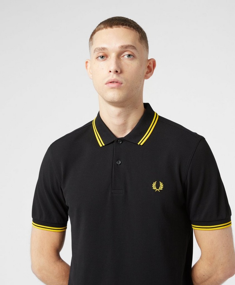 Fred Perry Slim Twin Tipped Short Sleeve Polo Shirt