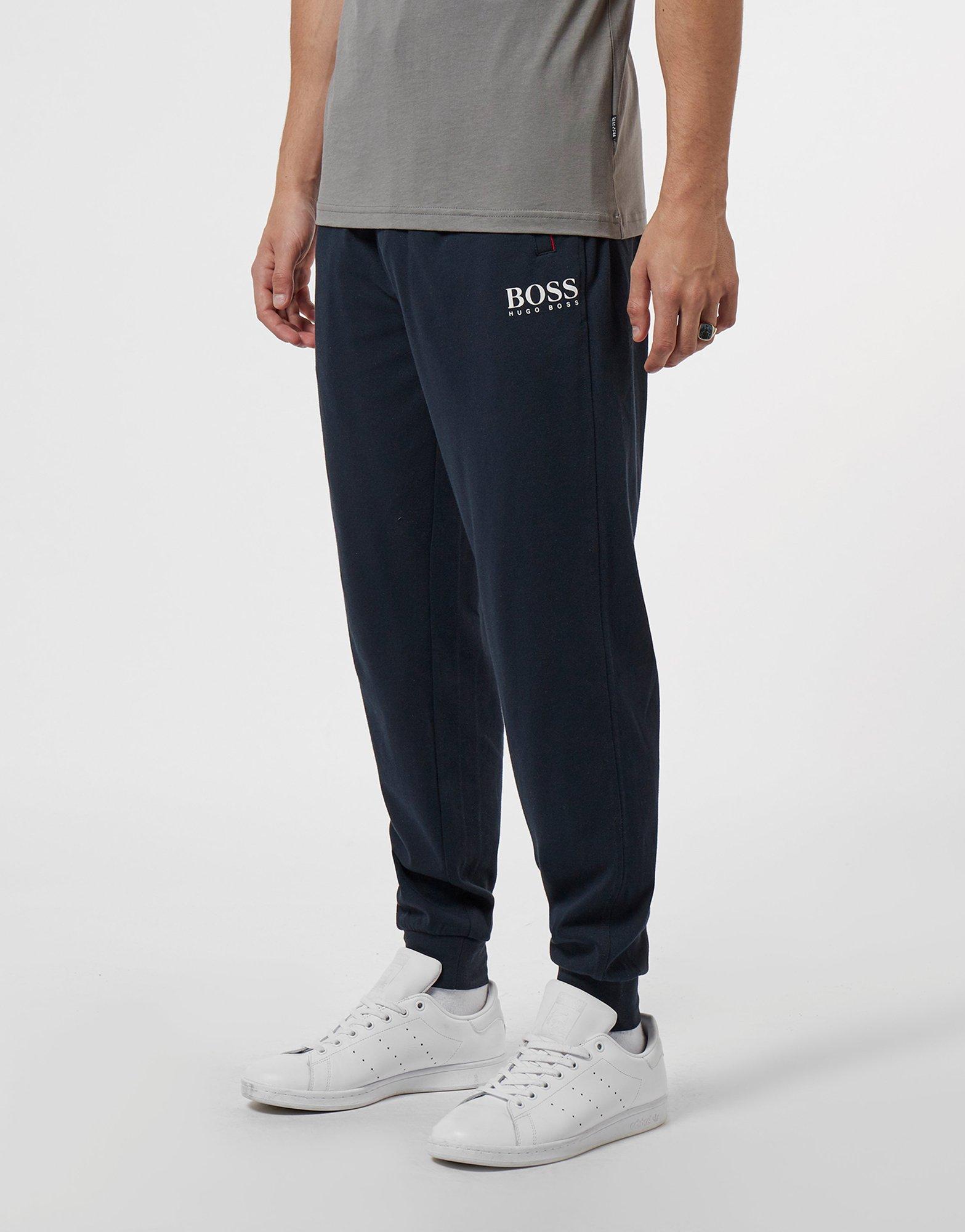 boss authentic cuffed track pants