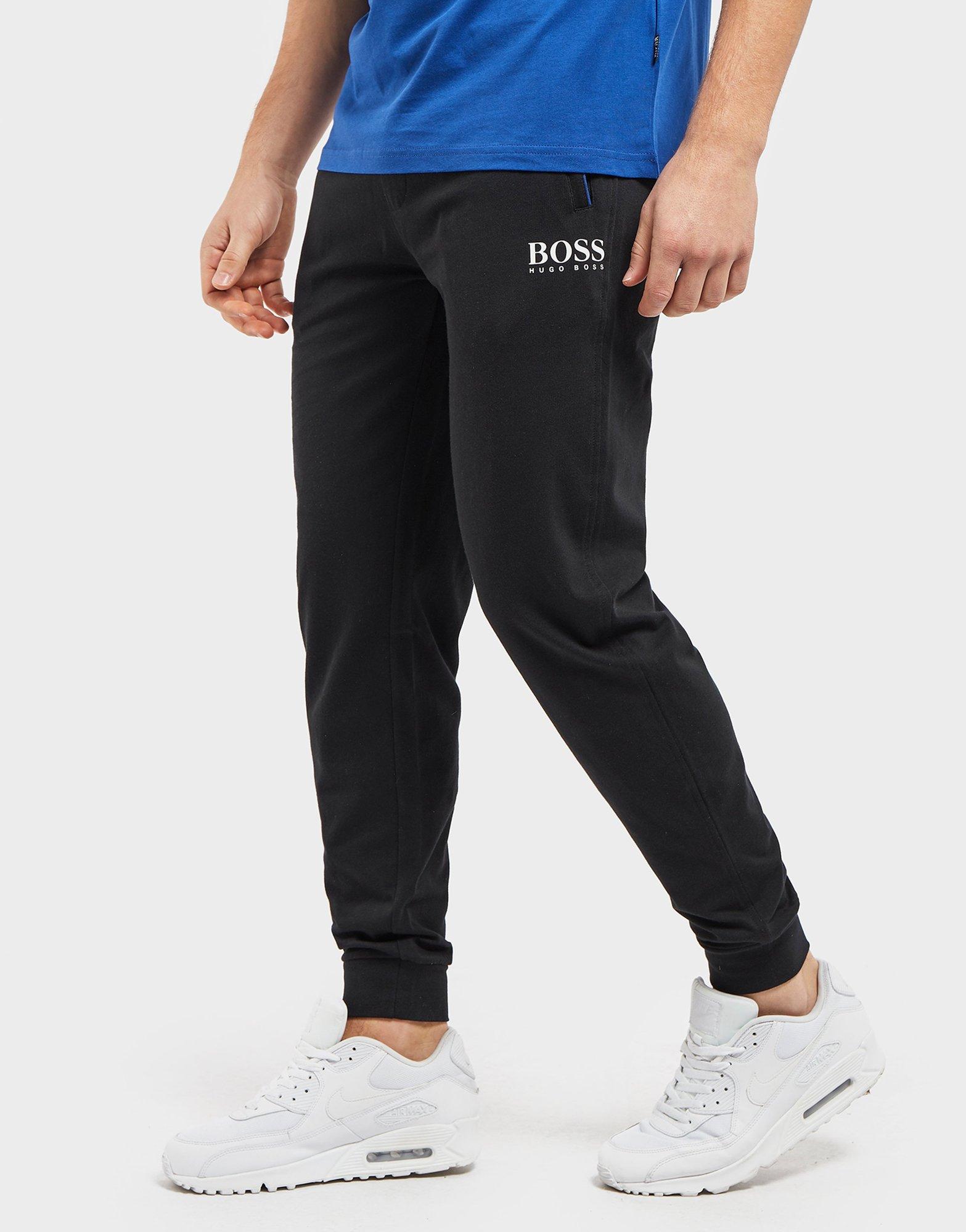 boss authentic cuffed track pants