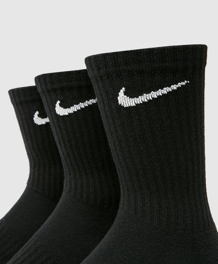 Nike 3 Pack Cushioned Crew Socks