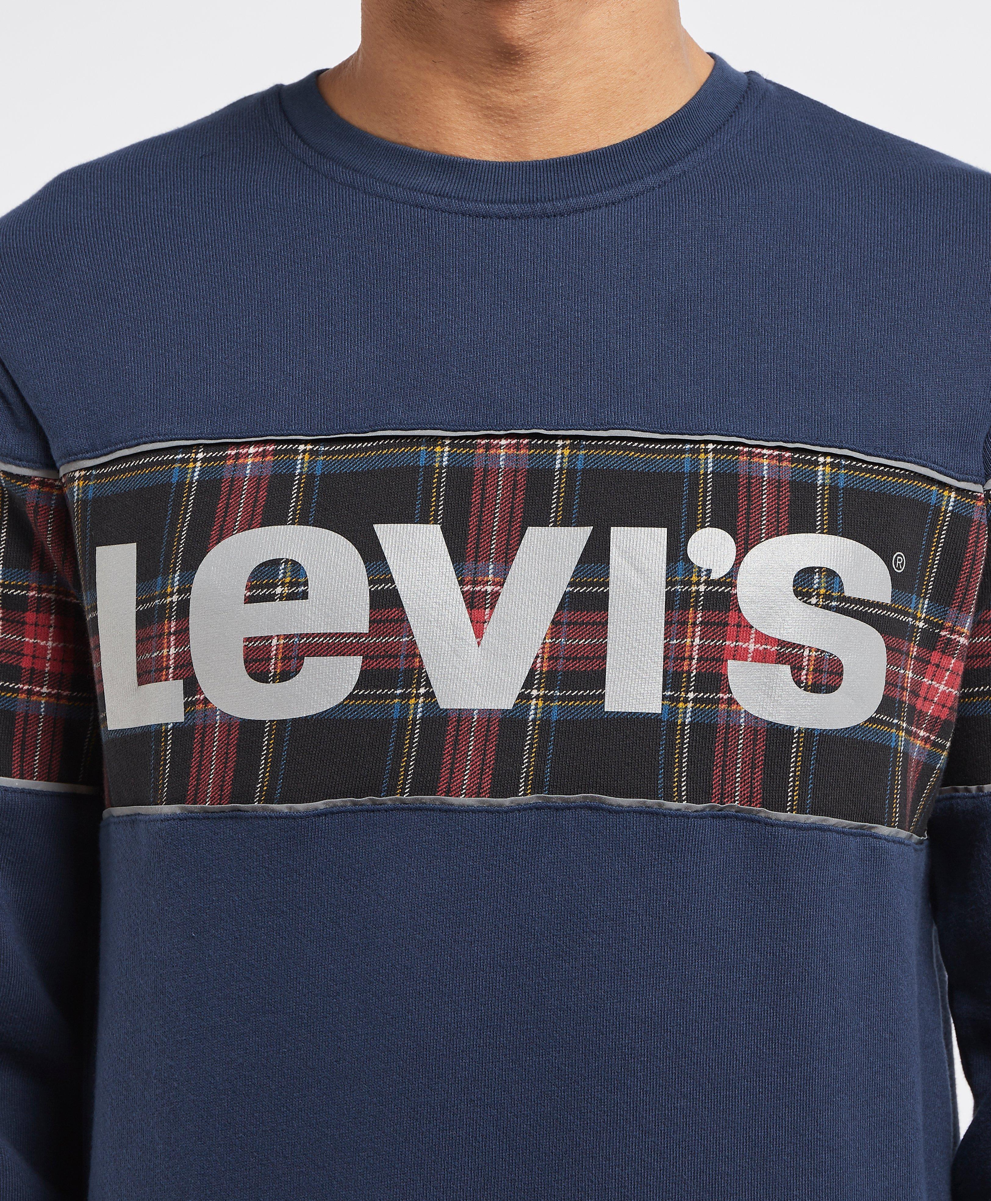 levis reflective sweatshirt