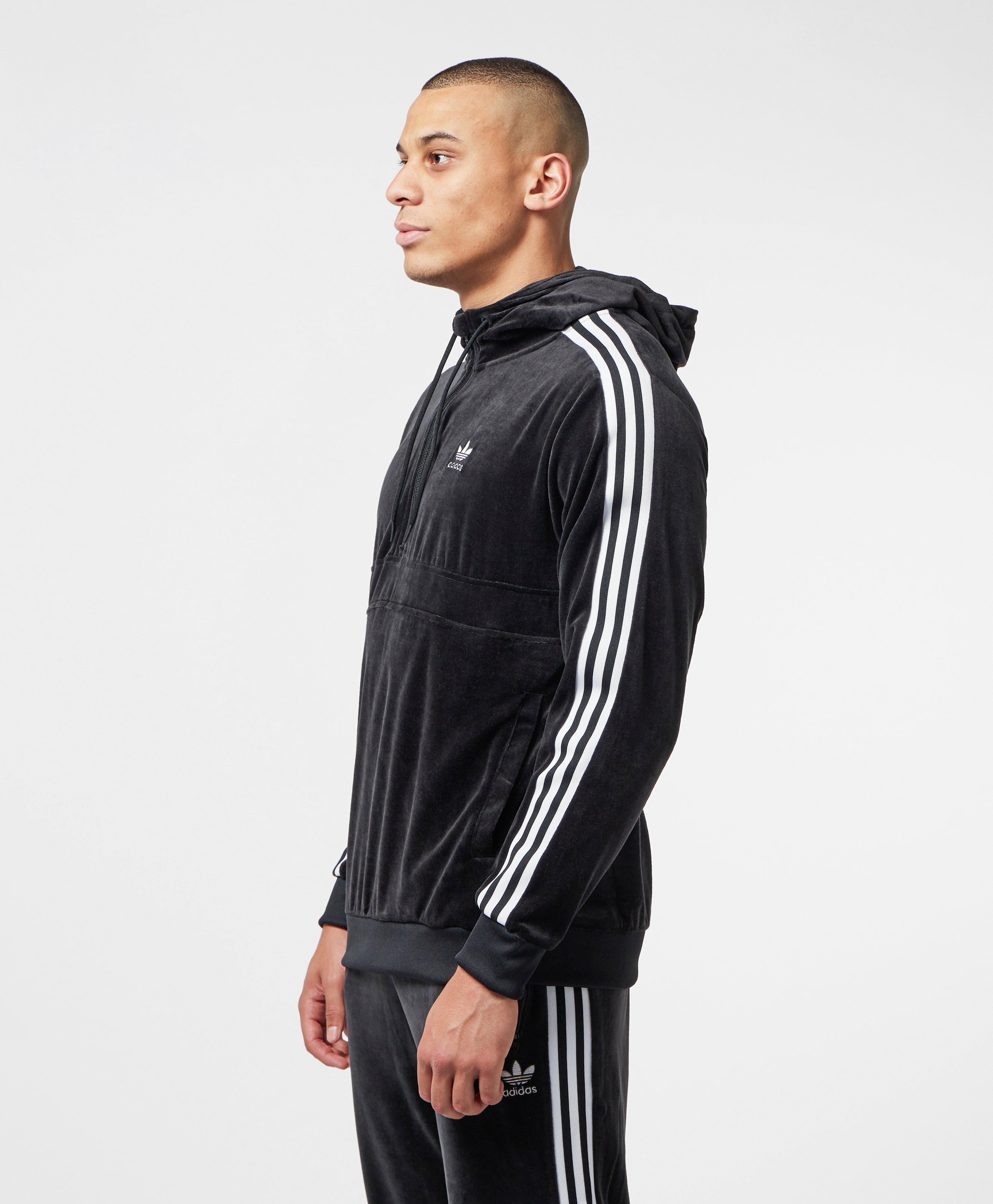 adidas cozy half zip hoodie