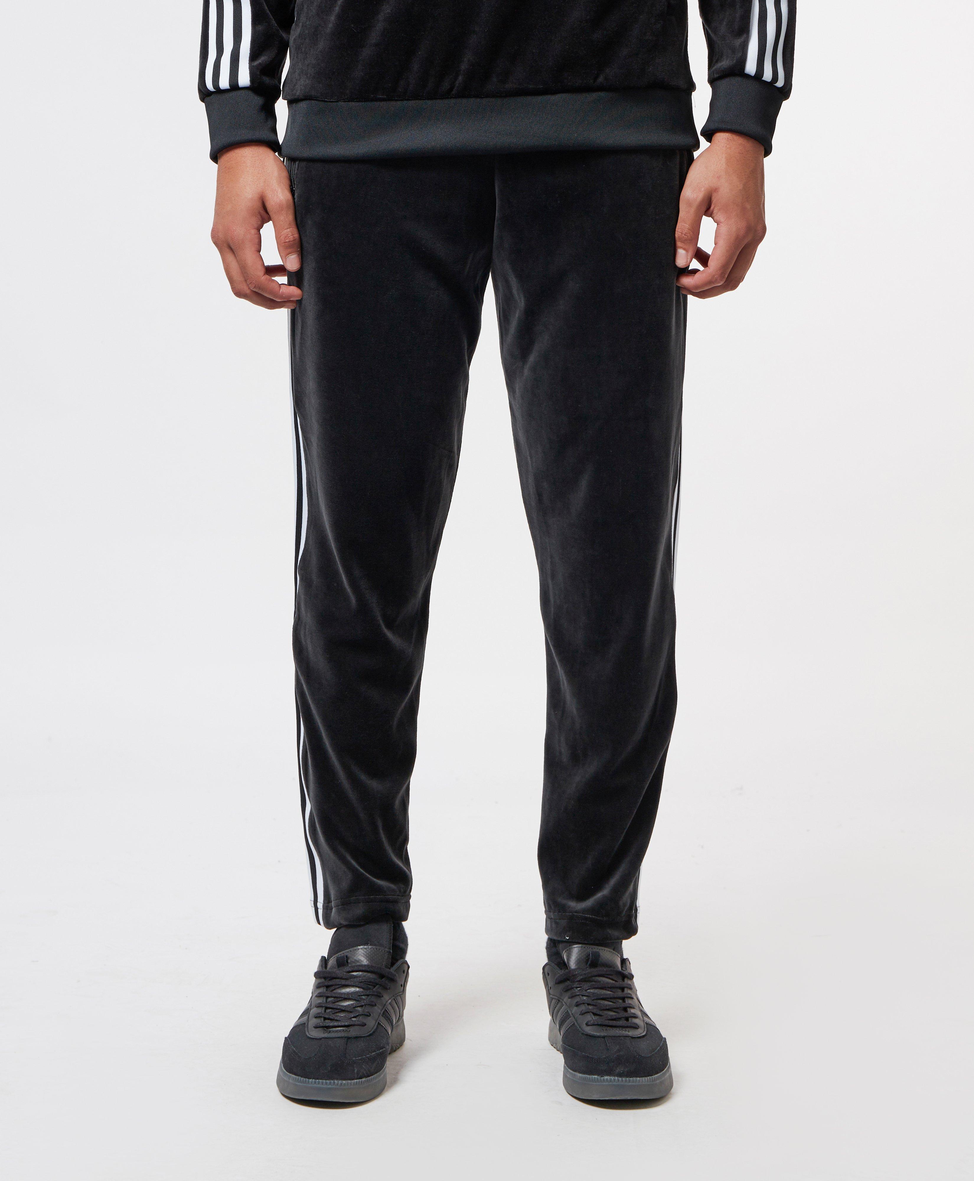 adidas cozy velour track pant