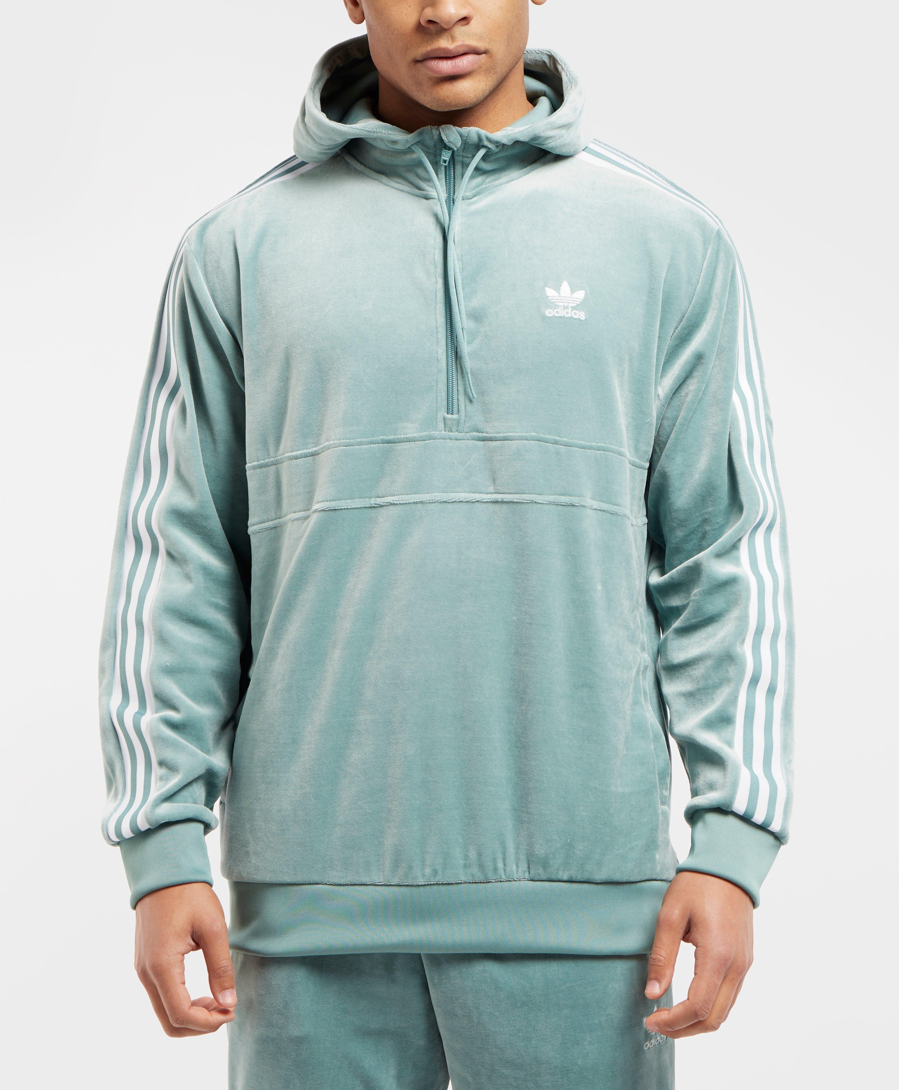 adidas cozy half zip hoodie