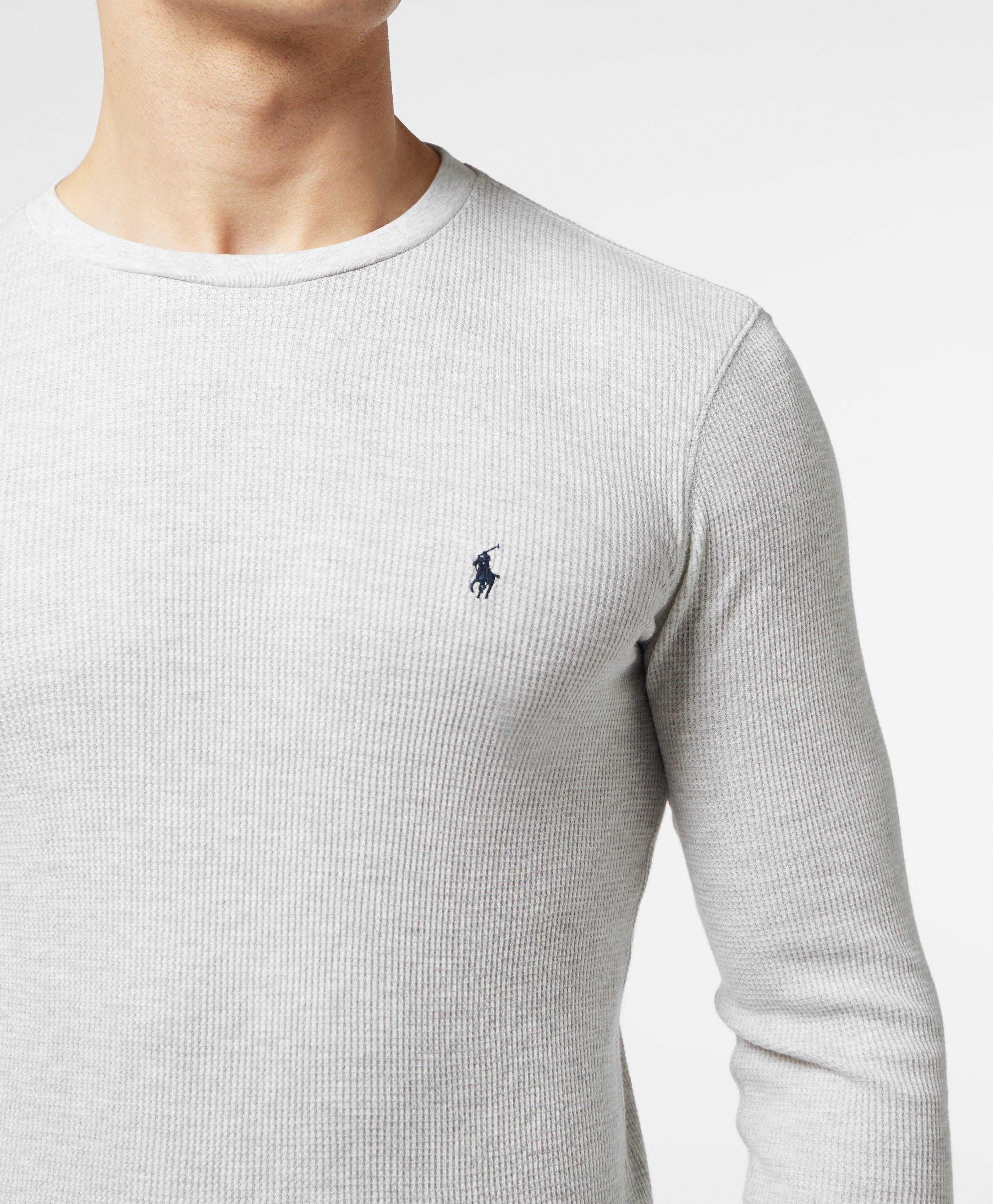 ralph lauren waffle long sleeve