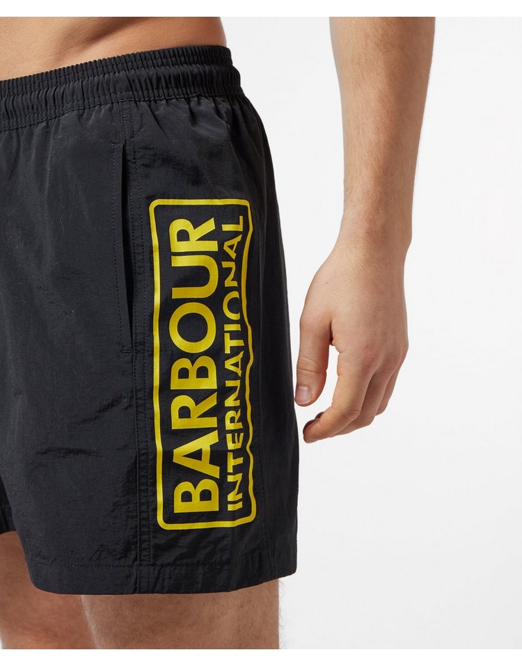 Barbour International Logo Swim Shorts