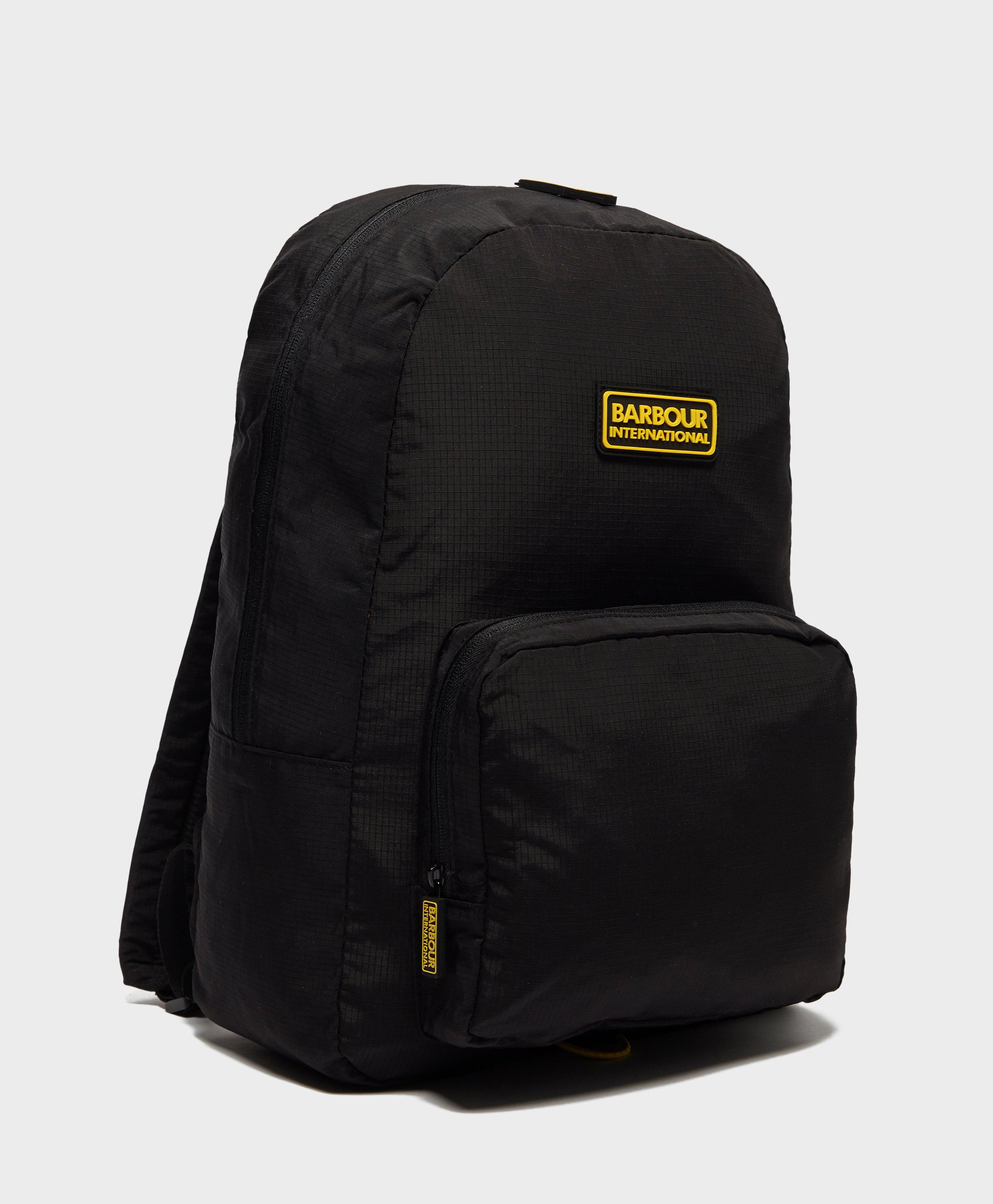 barbour international backpack