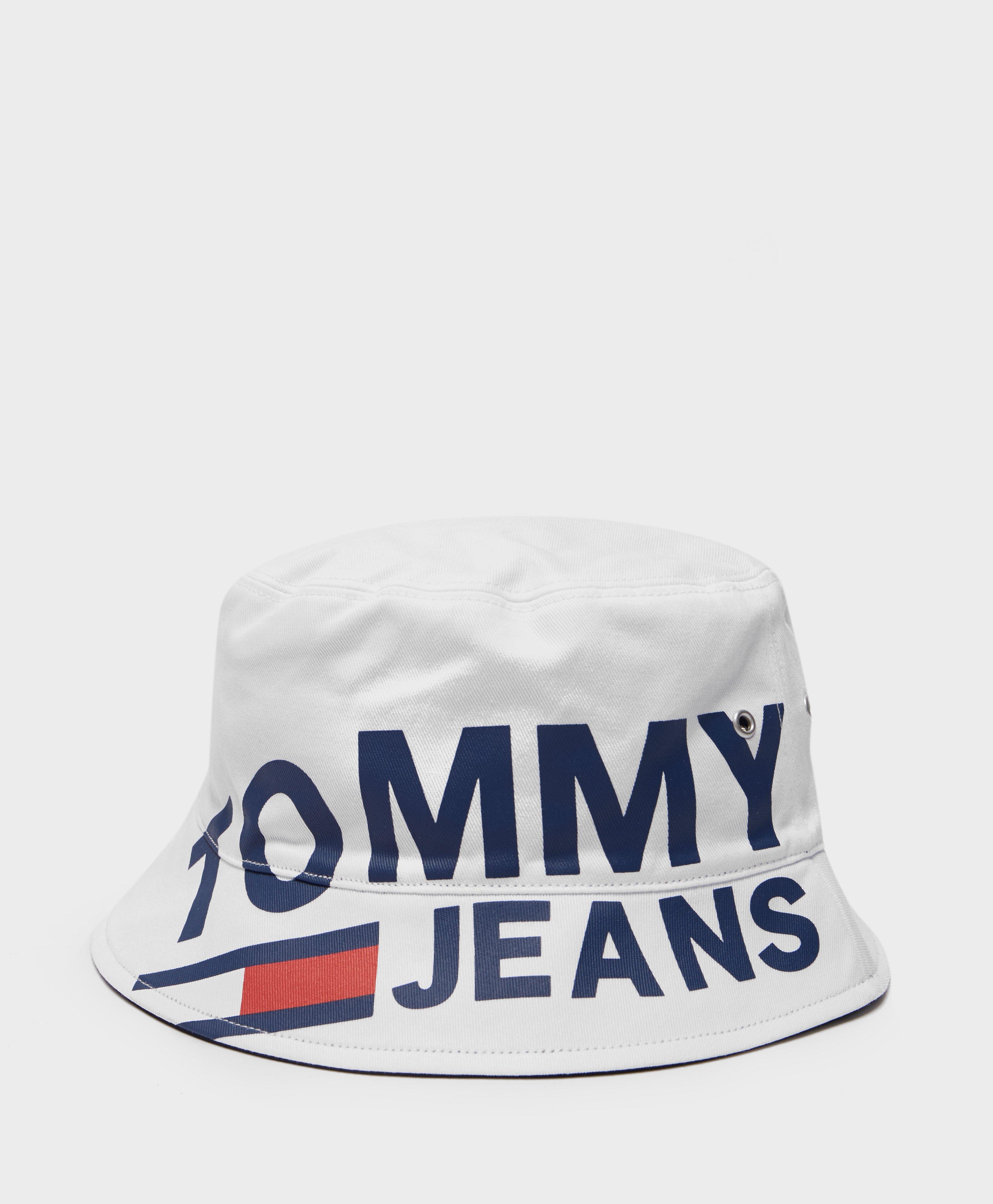 tommy jeans reversible bucket hat