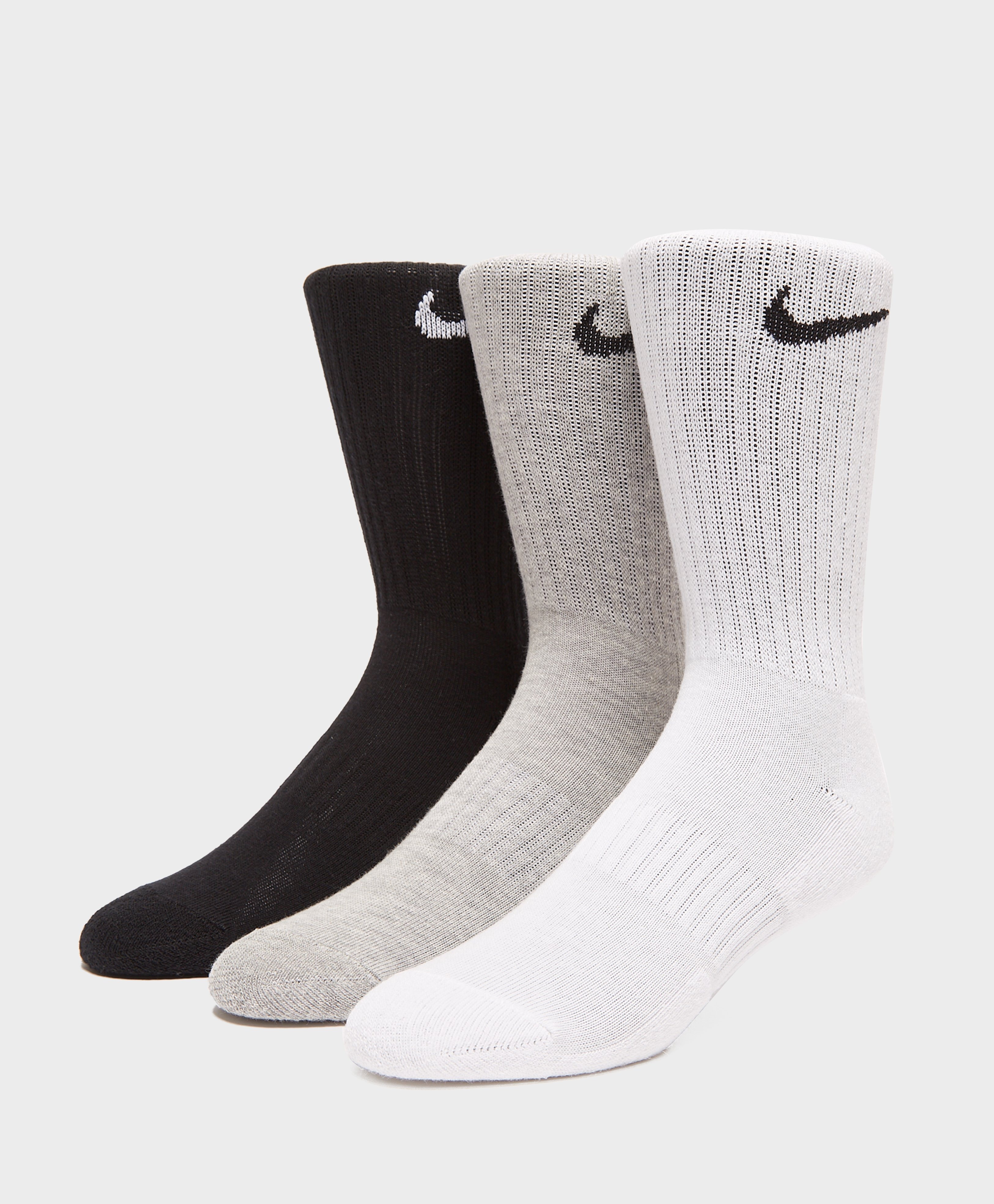 white nike air socks