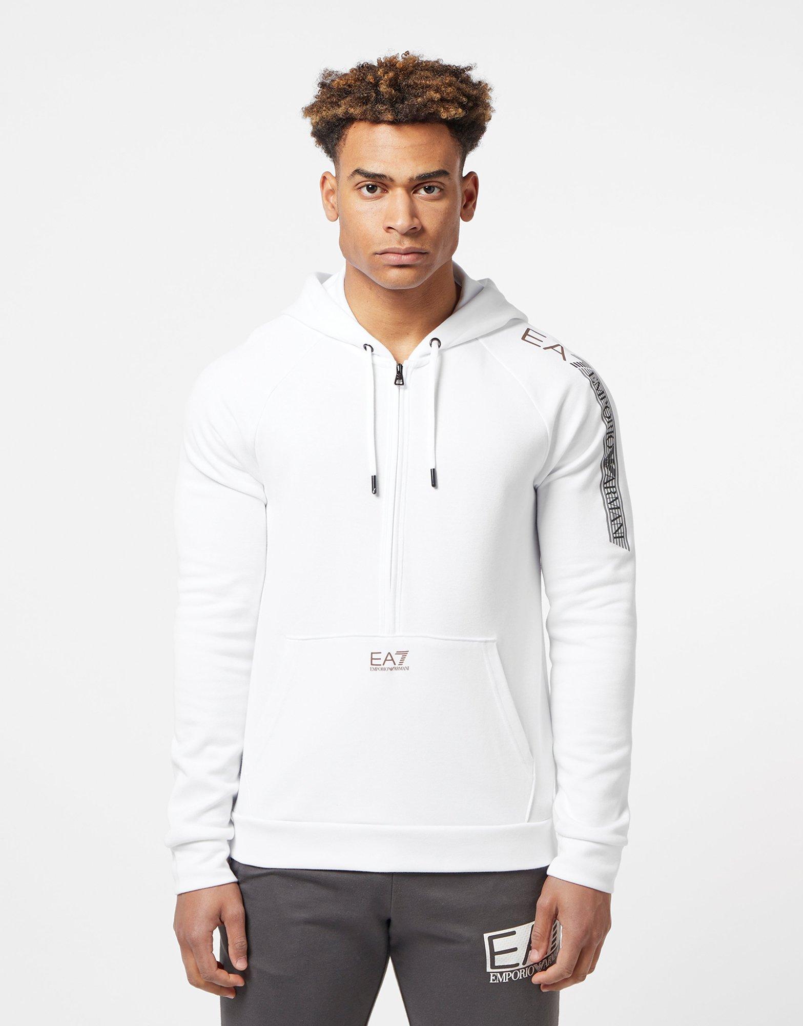 ea7 zipped hoodie