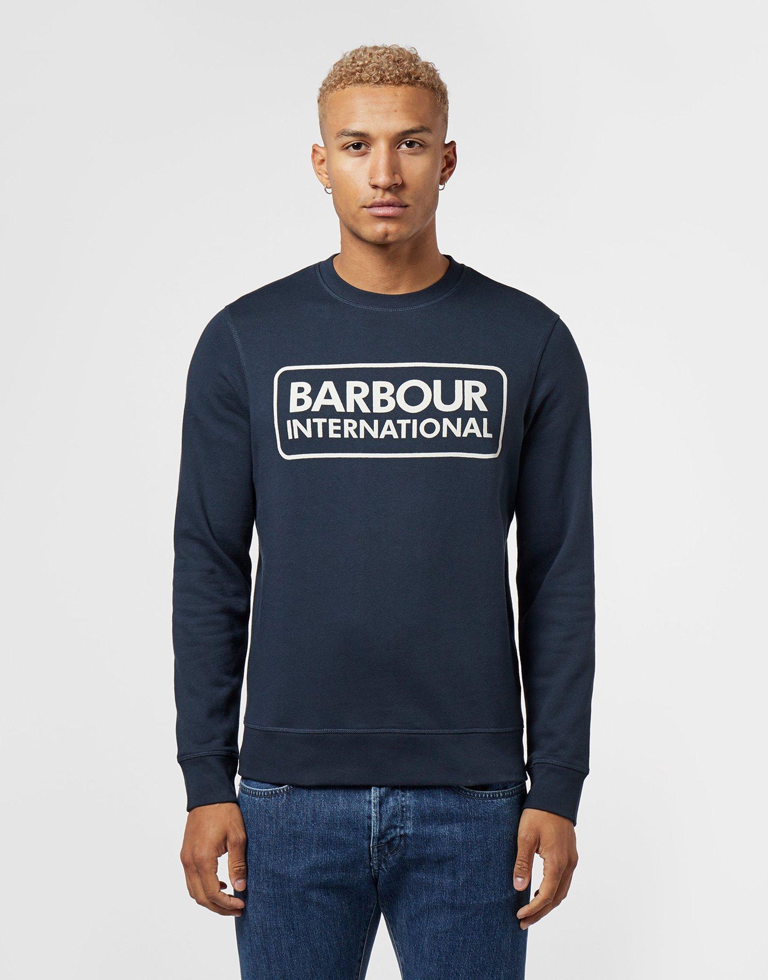 barbour international sweater