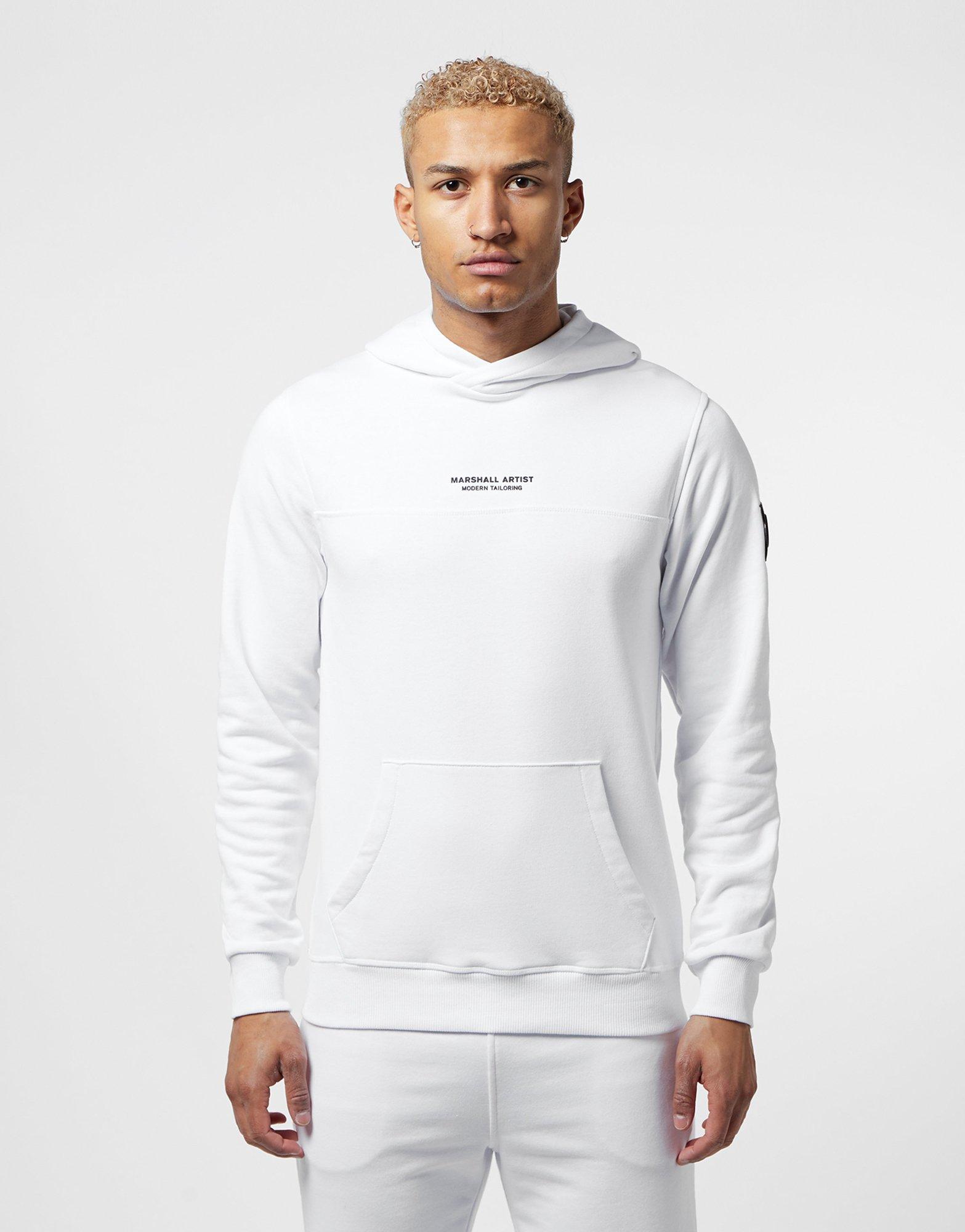 marshall artist hoodie white