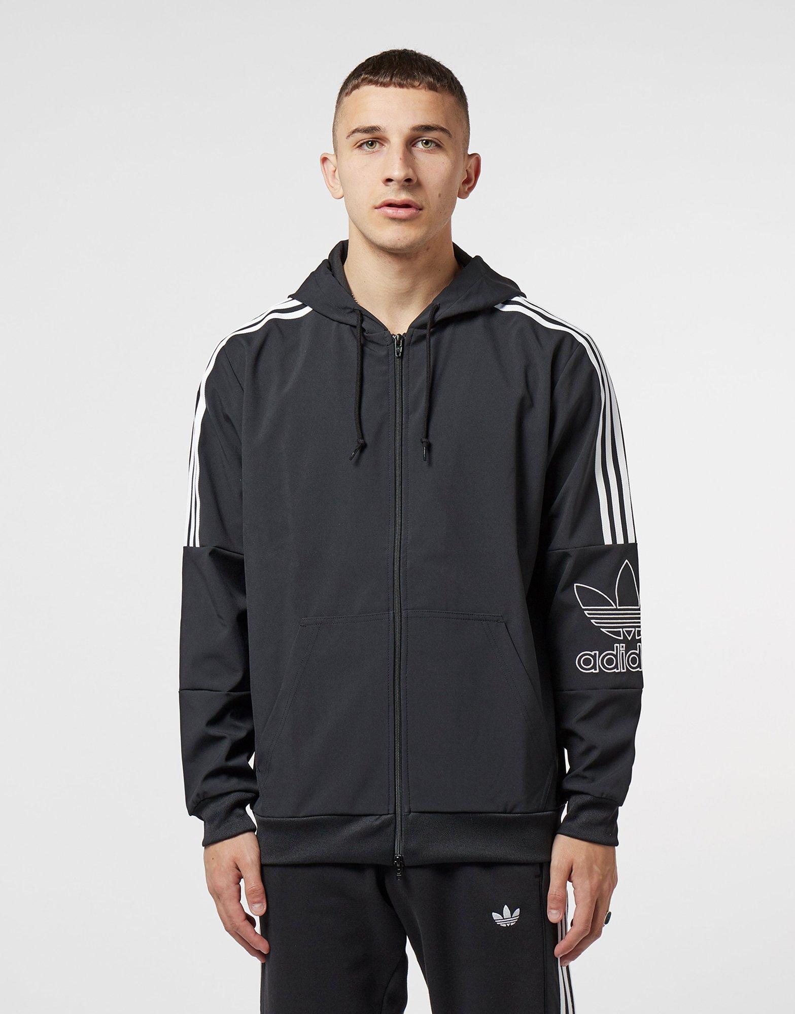 trefoil full zip hoodie tracksuit