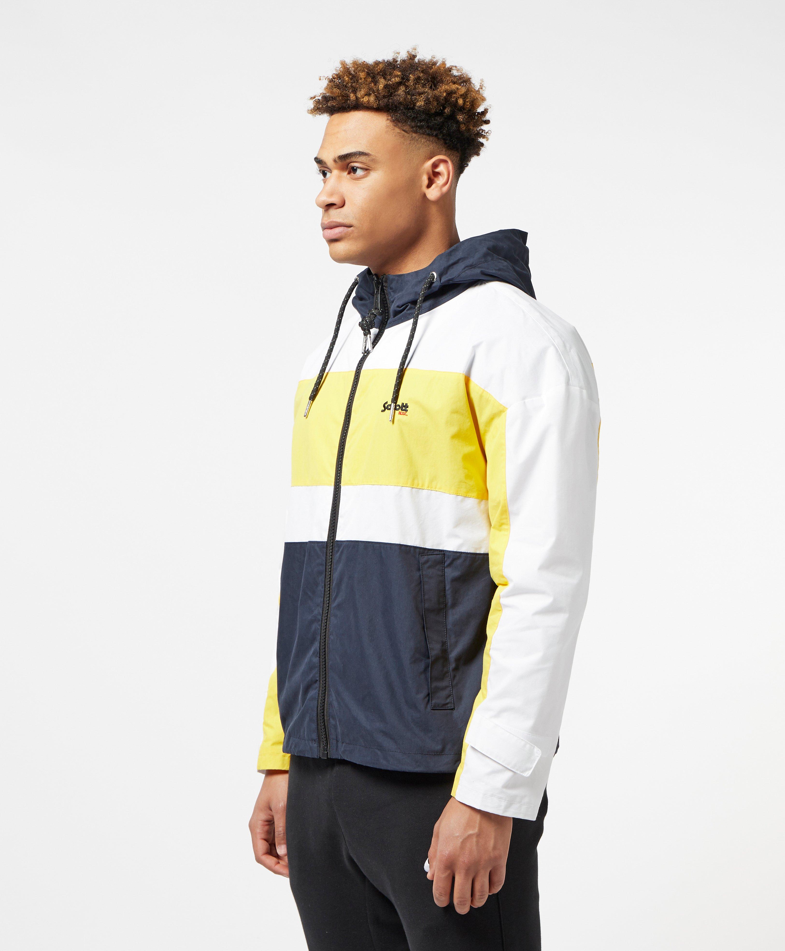 schott yellow rain jacket