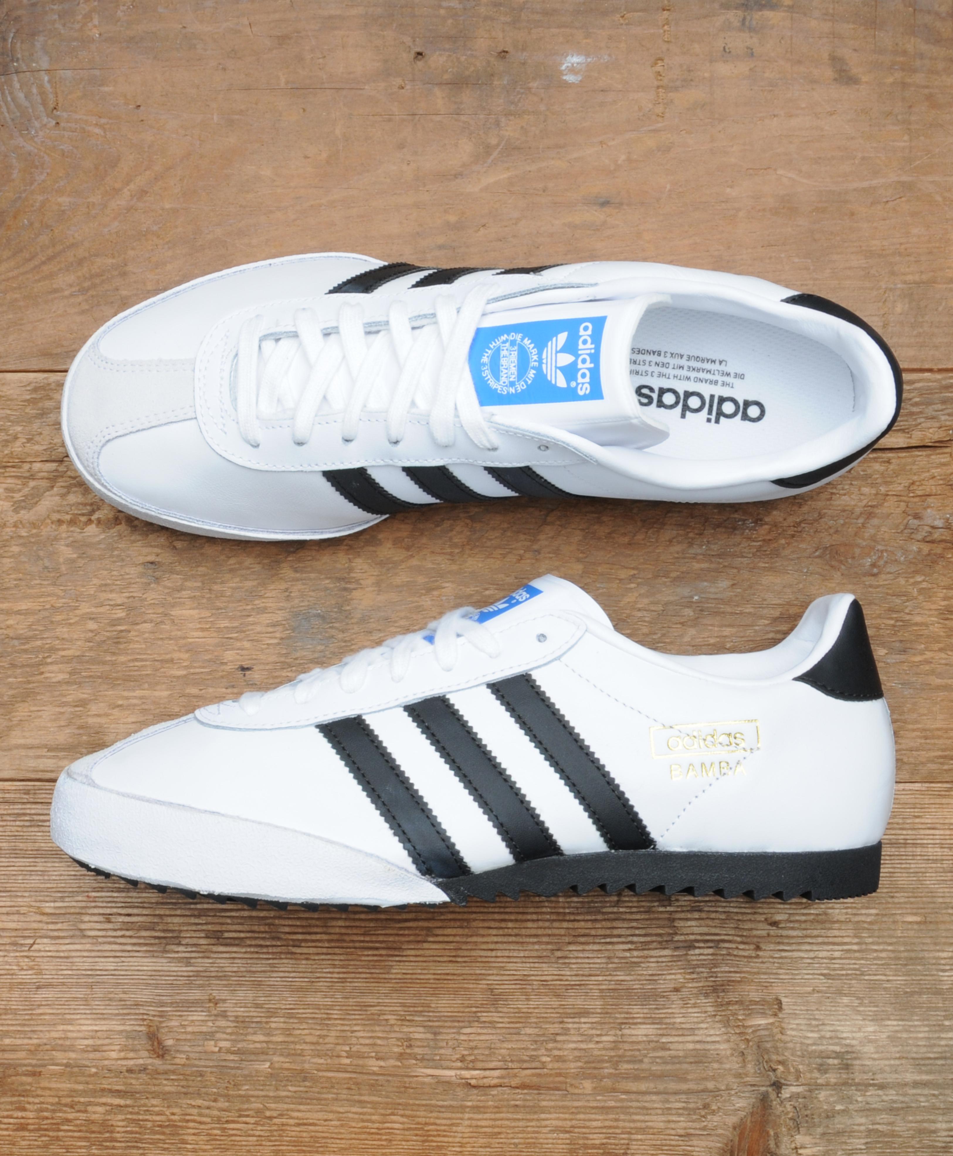 adidas bamba white