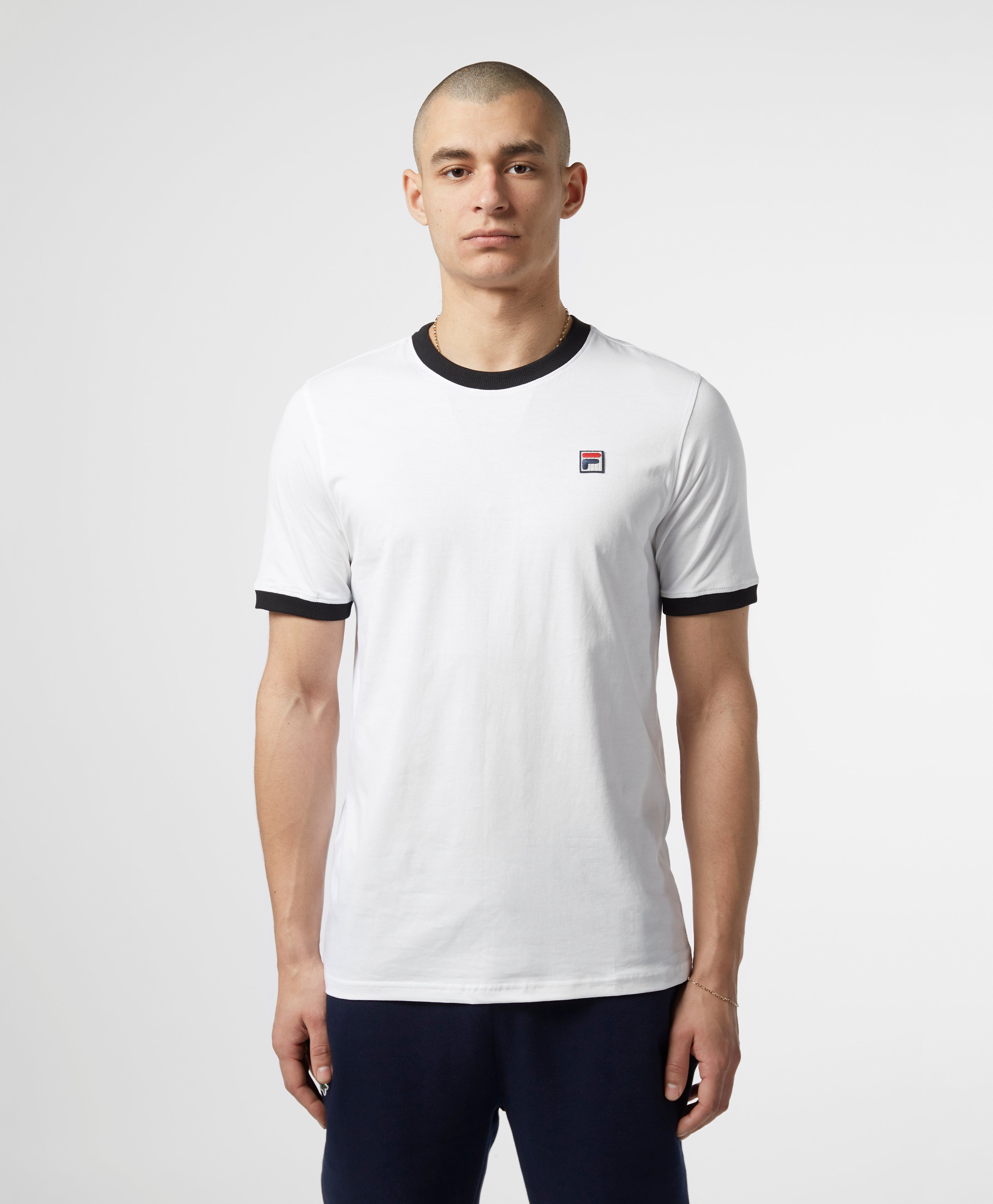 Fila Short Sleeve Ringer T-Shirt | scotts Menswear