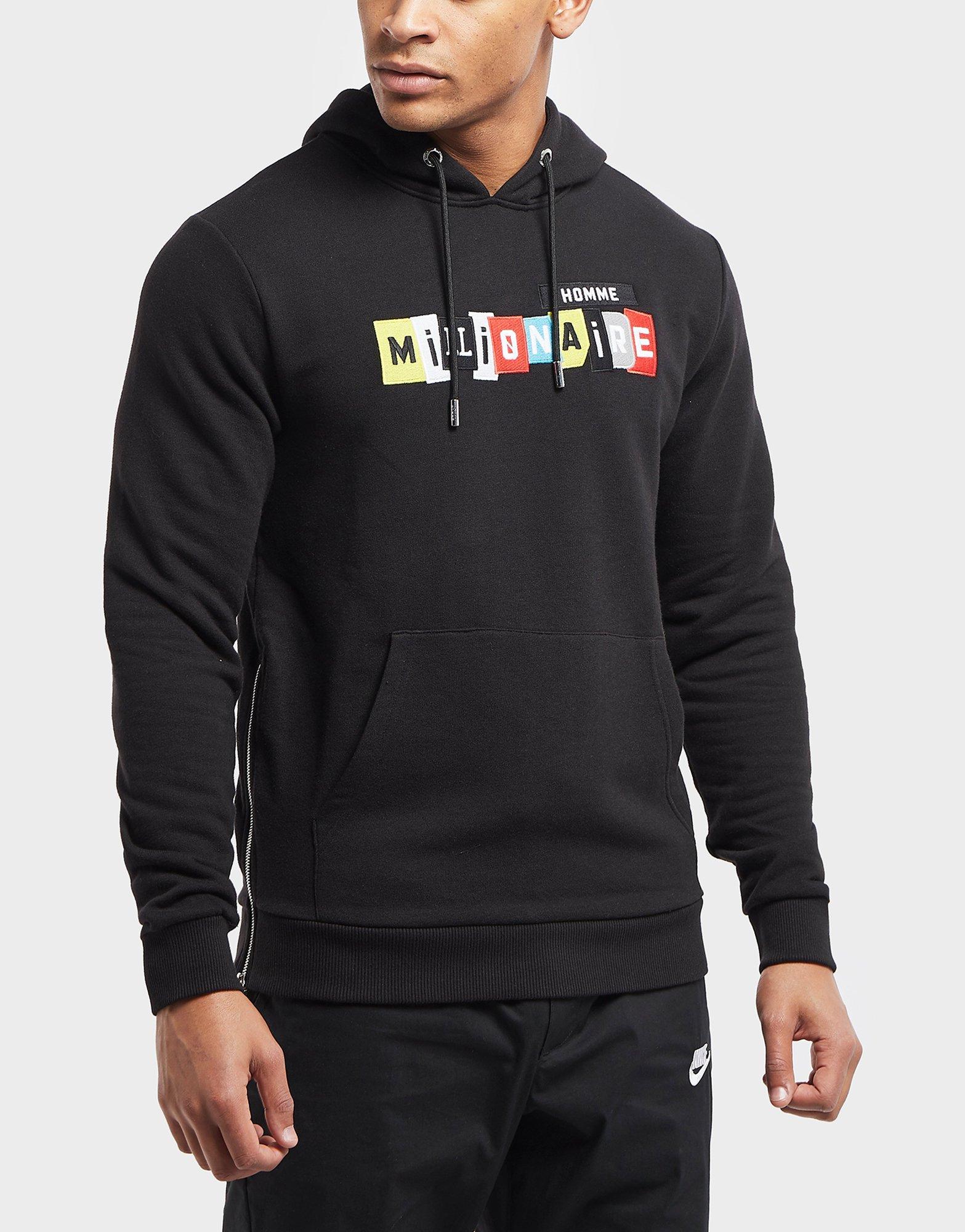 homme millionaire hoodie