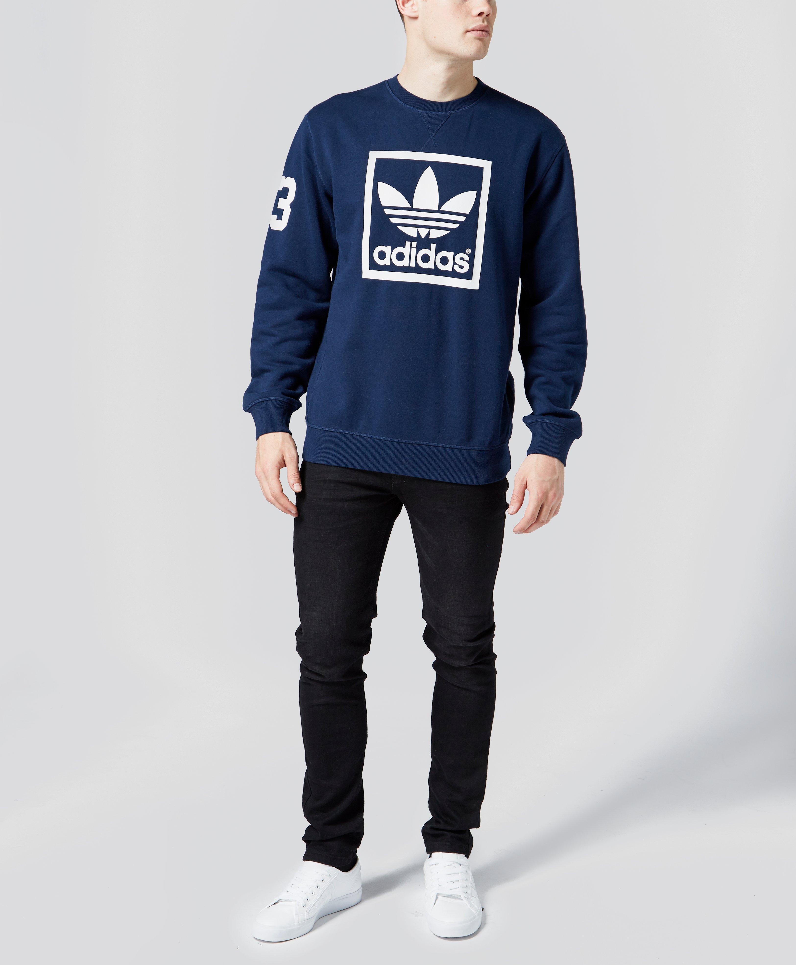 adidas 3 foil sweatshirt