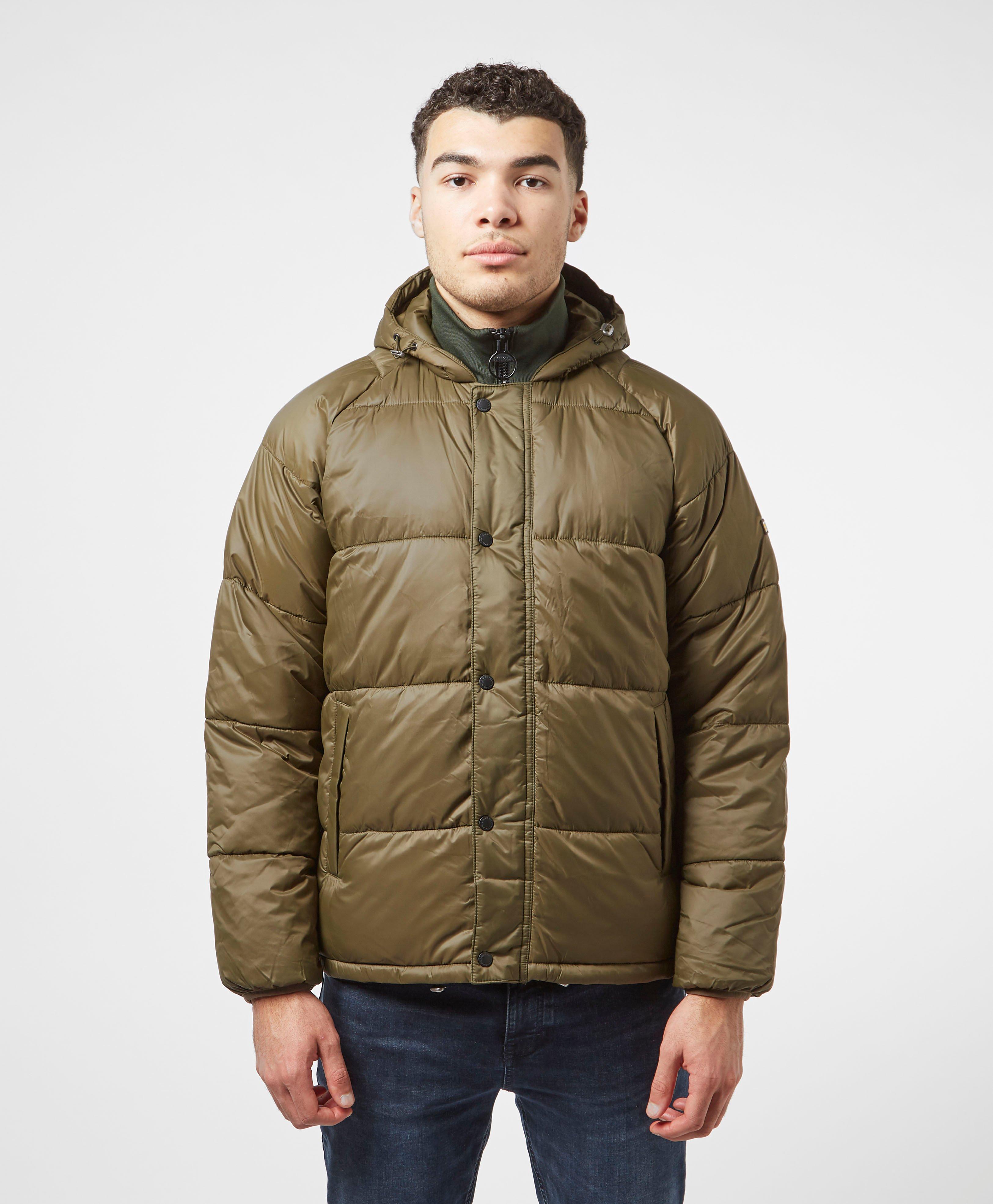 barbour international busa down jacket