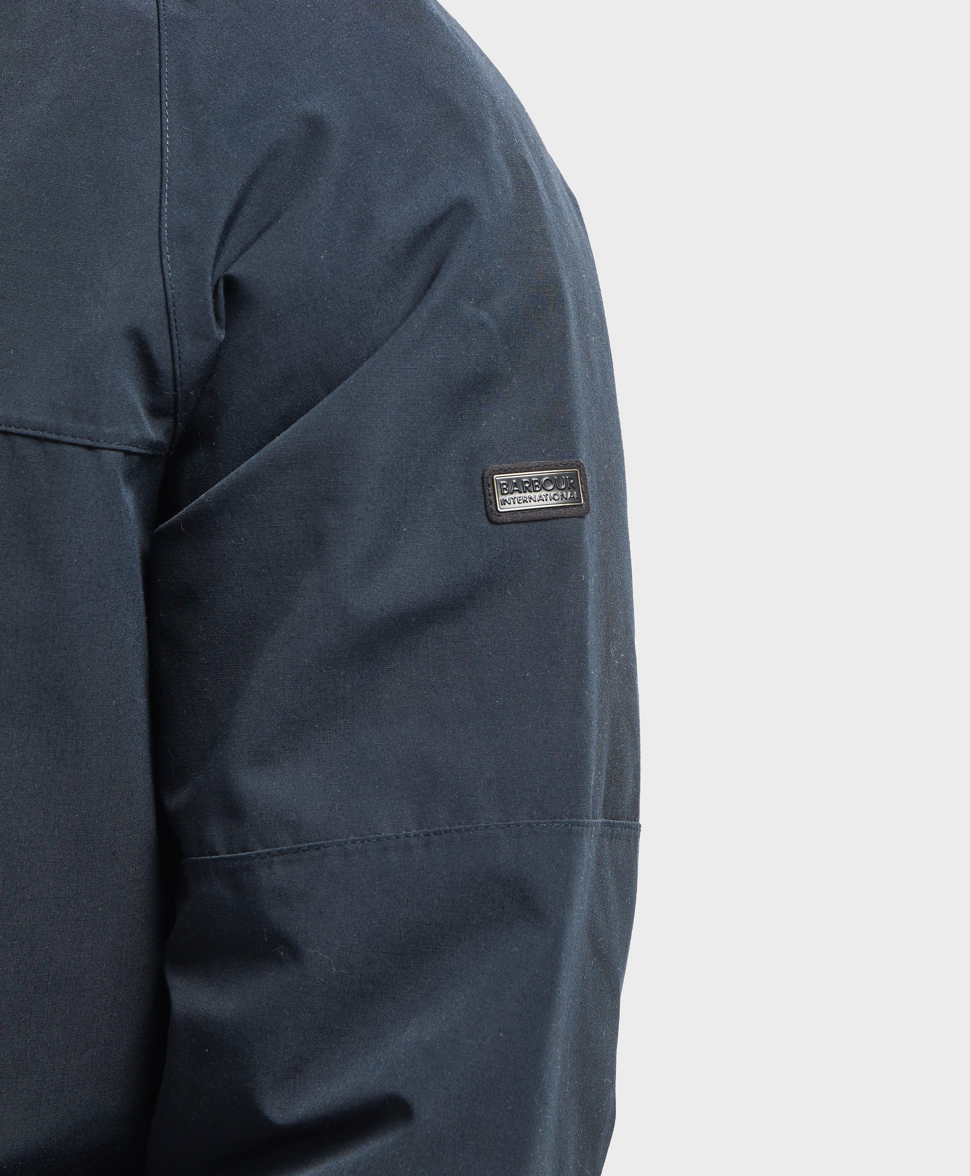 barbour international navy ridge jacket