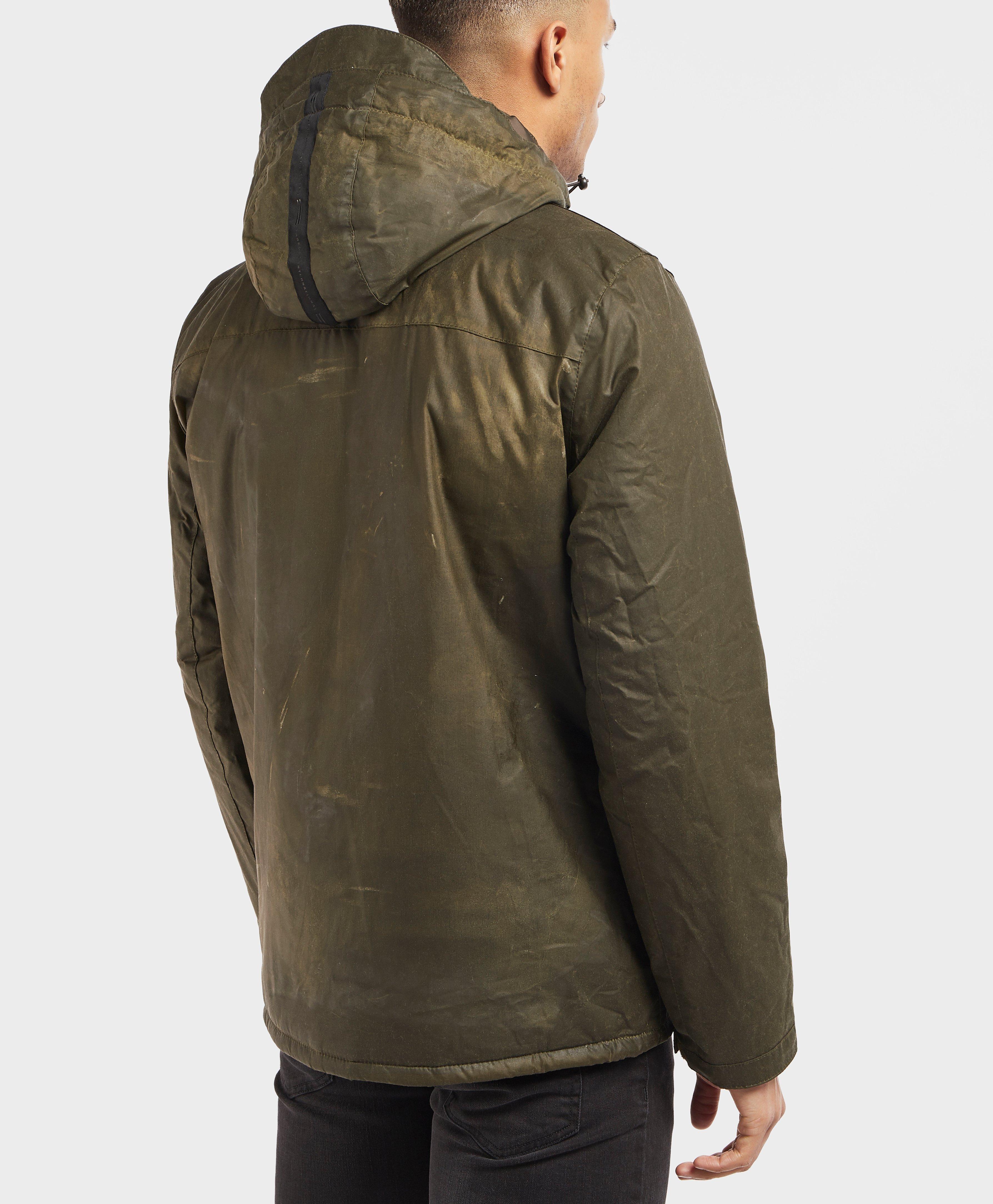 barbour triple quilted jacket