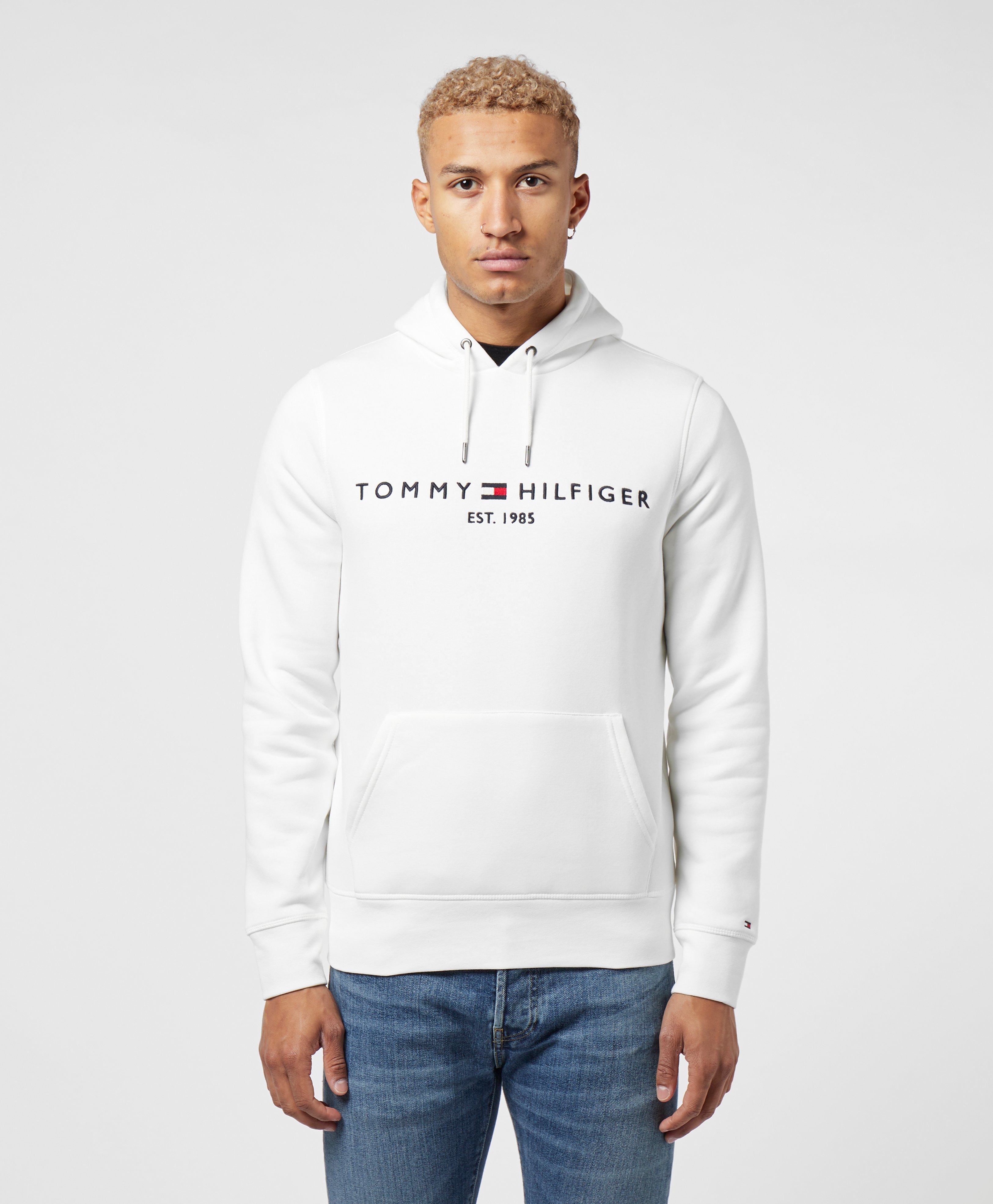 womens white tommy hilfiger hoodie