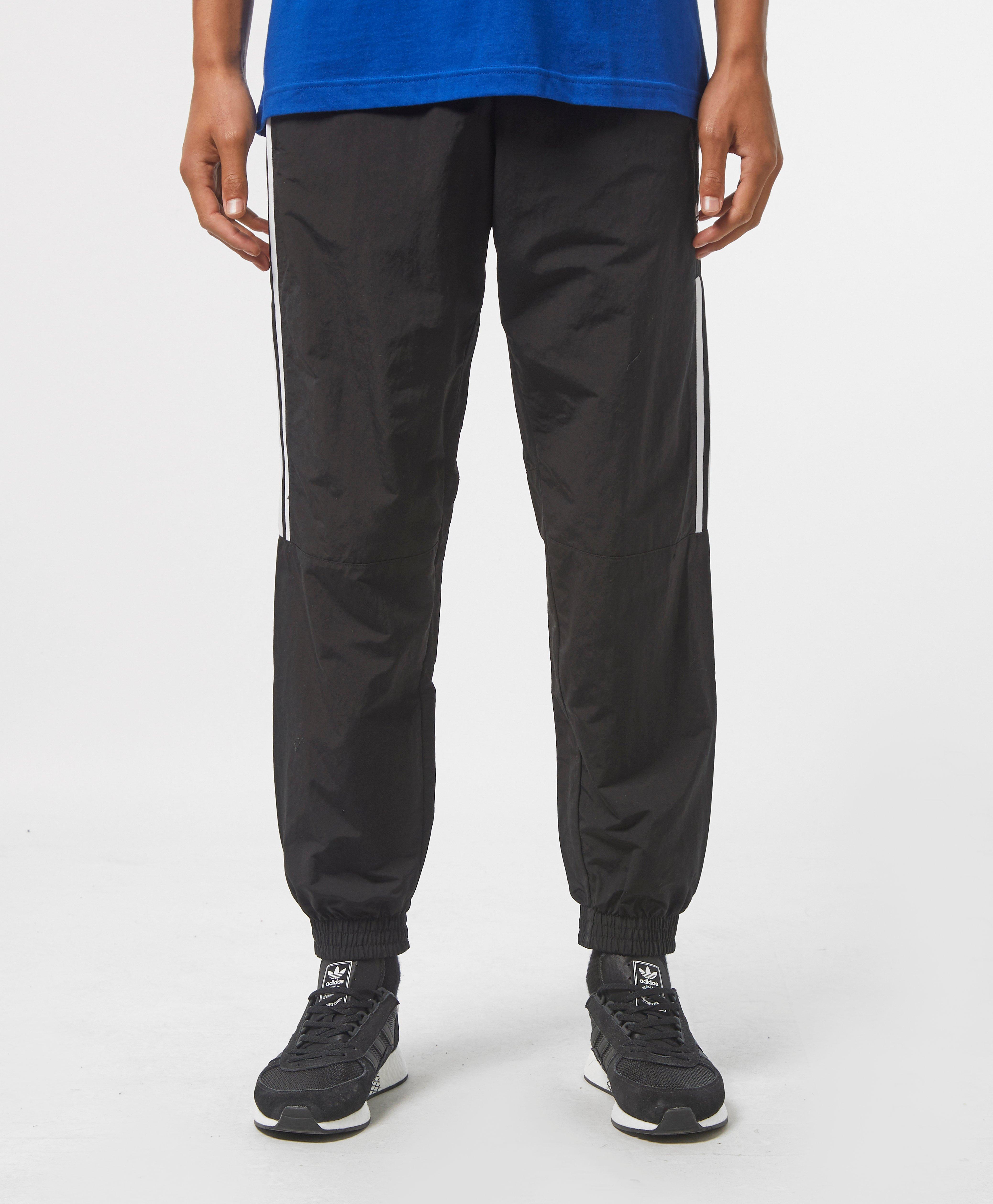 nylon cuffed track pants