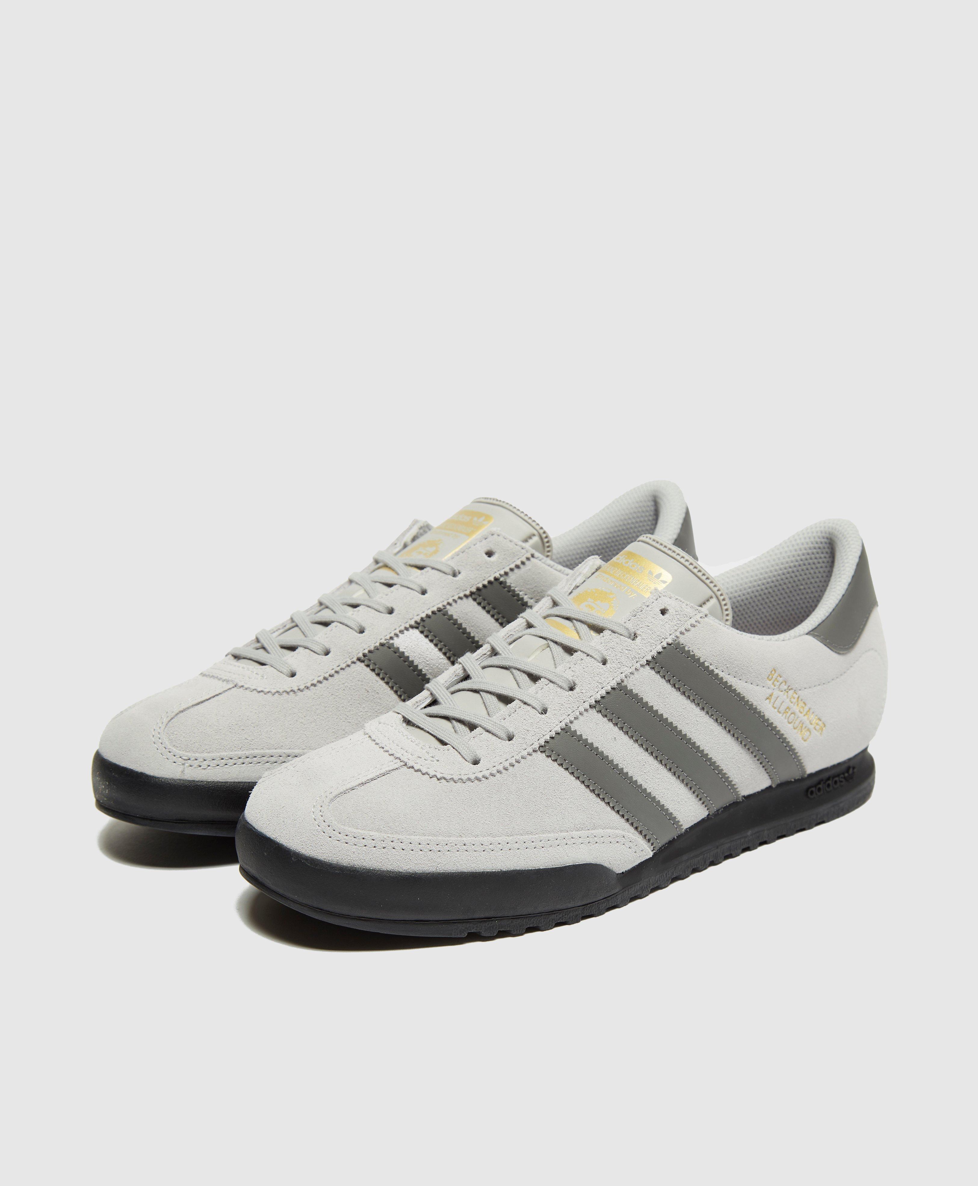 adidas beckenbauer grey trainers