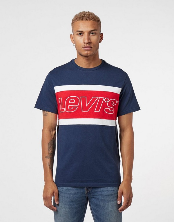 Levis Colour Block Short Sleeve T-Shirt