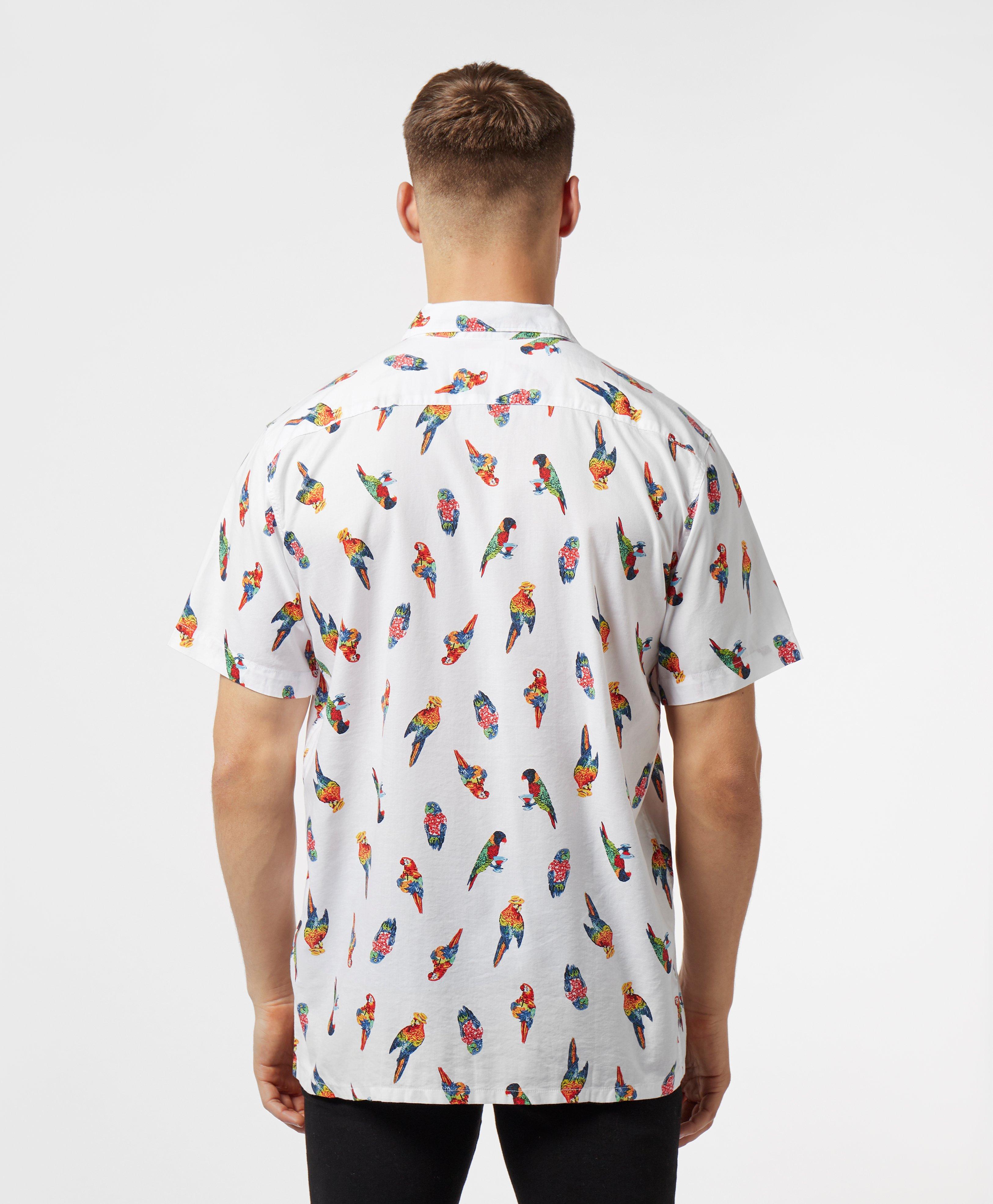 levi's parrot shirt