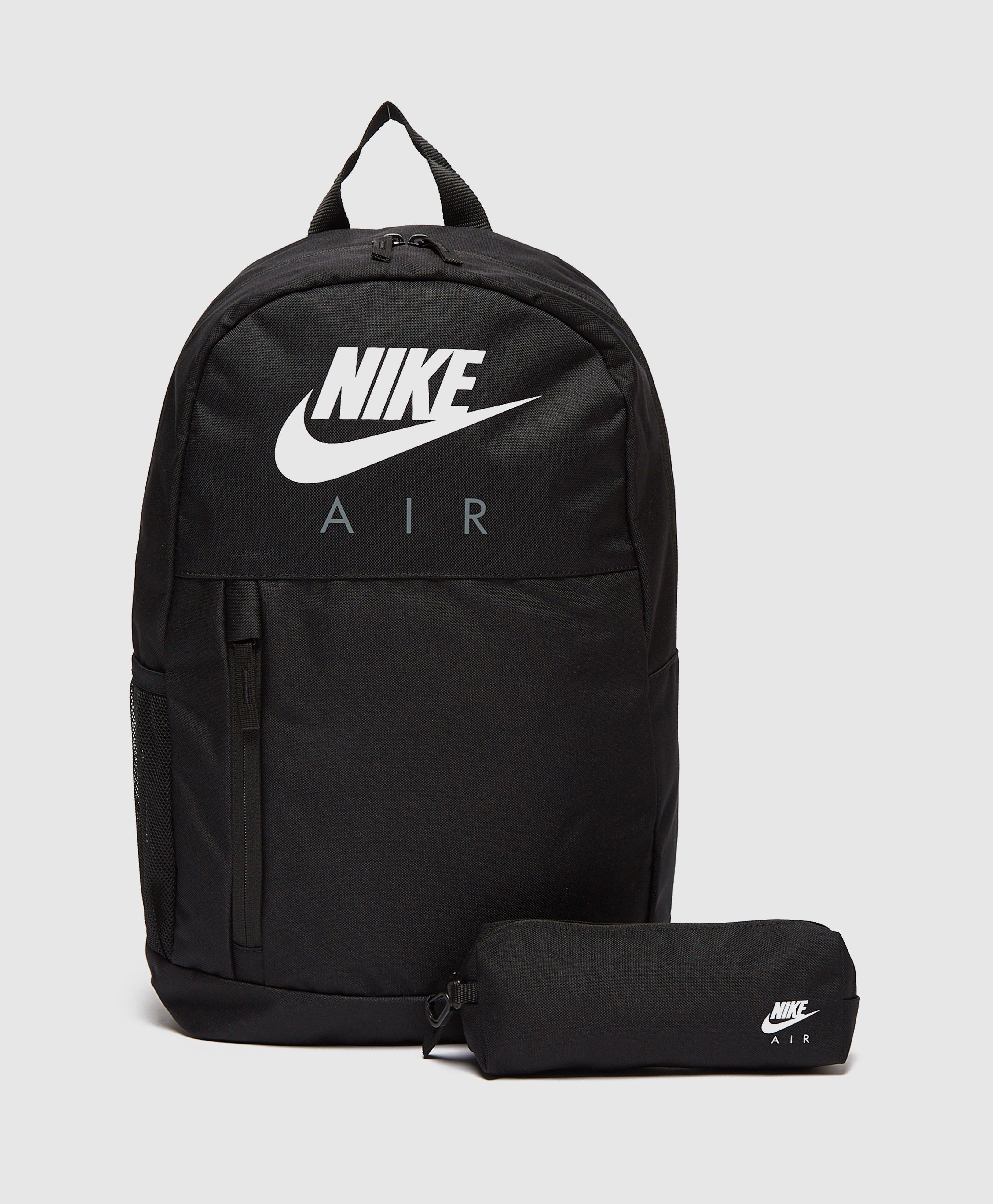 nike elemental air backpack with pencil case