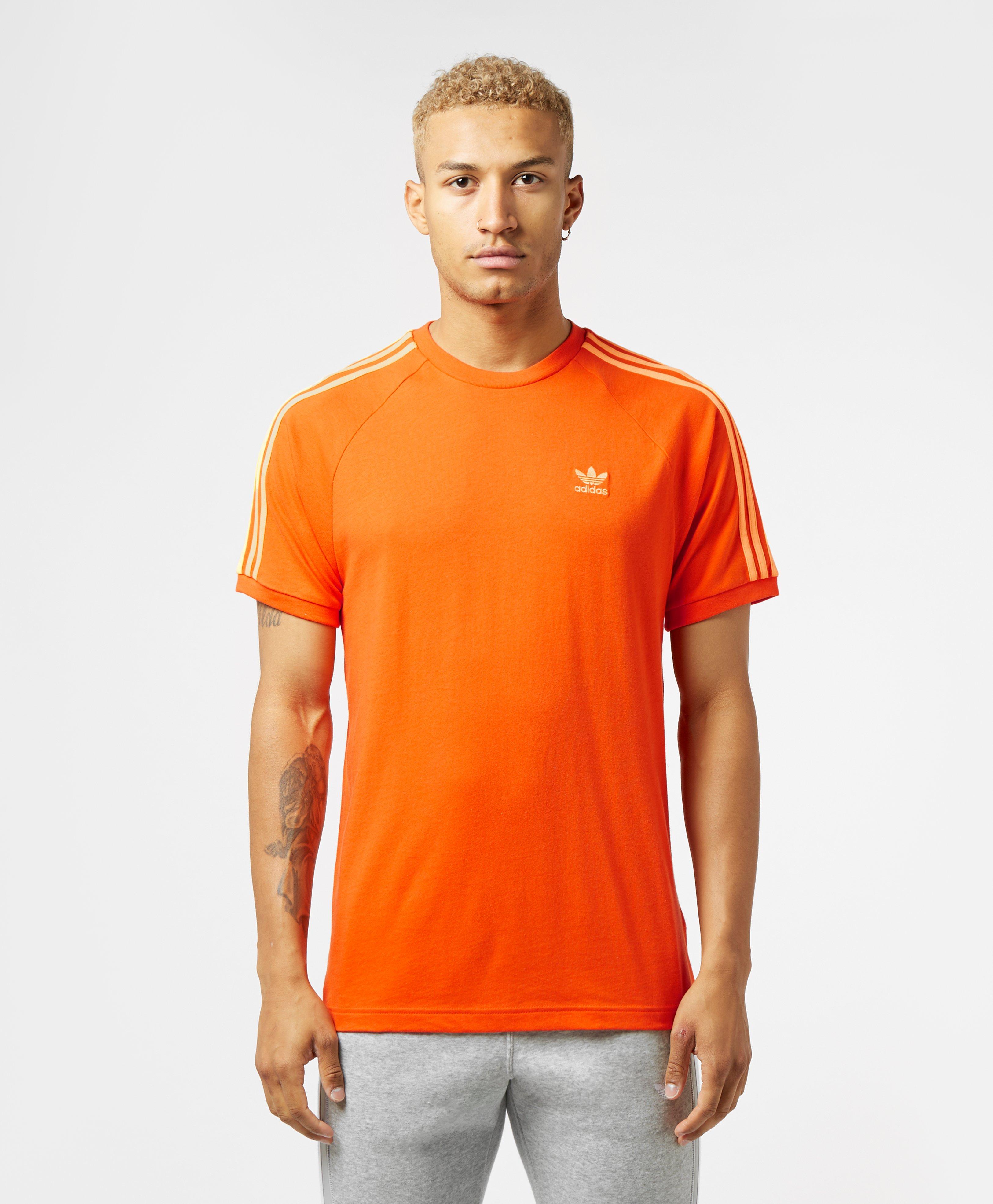orange adidas california t shirt