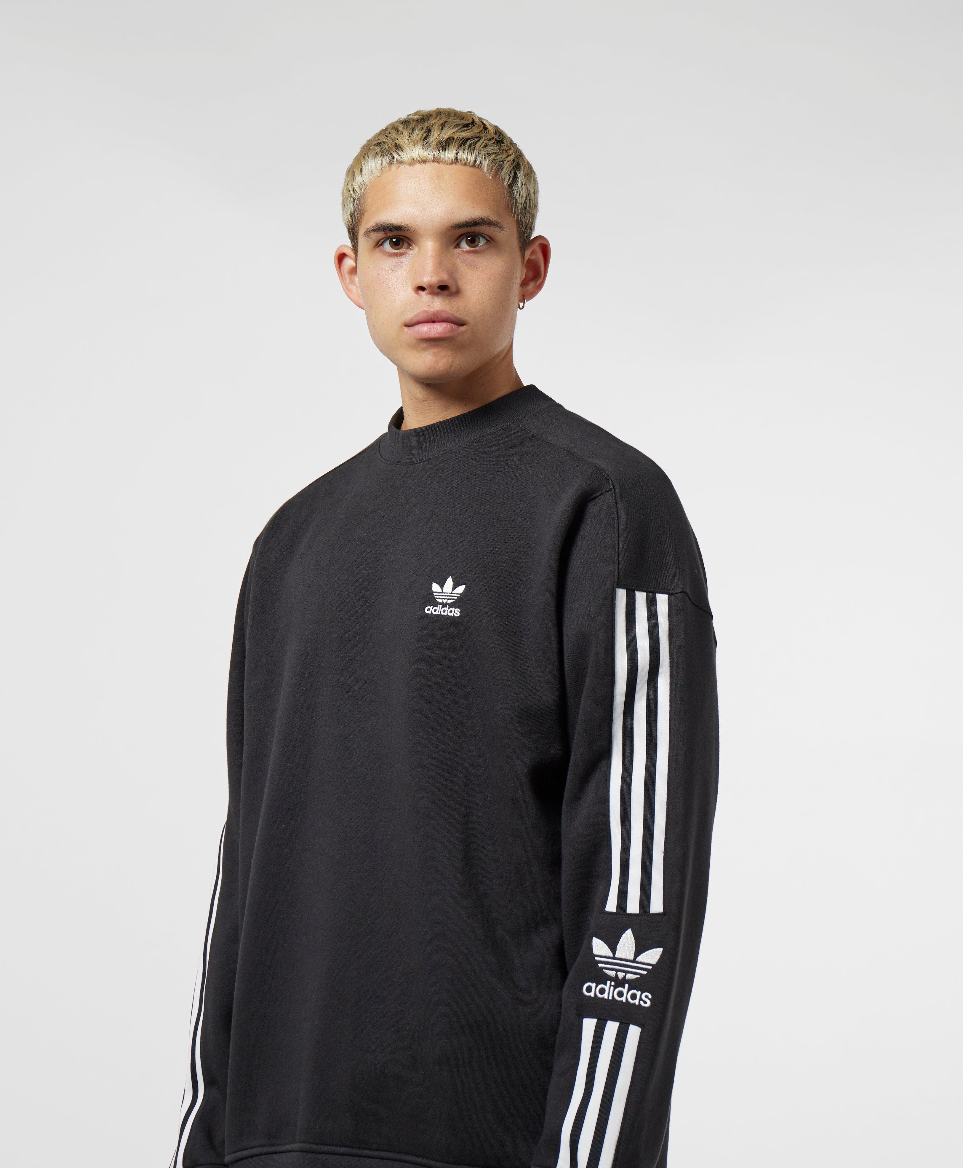 adidas knitted crew sweat