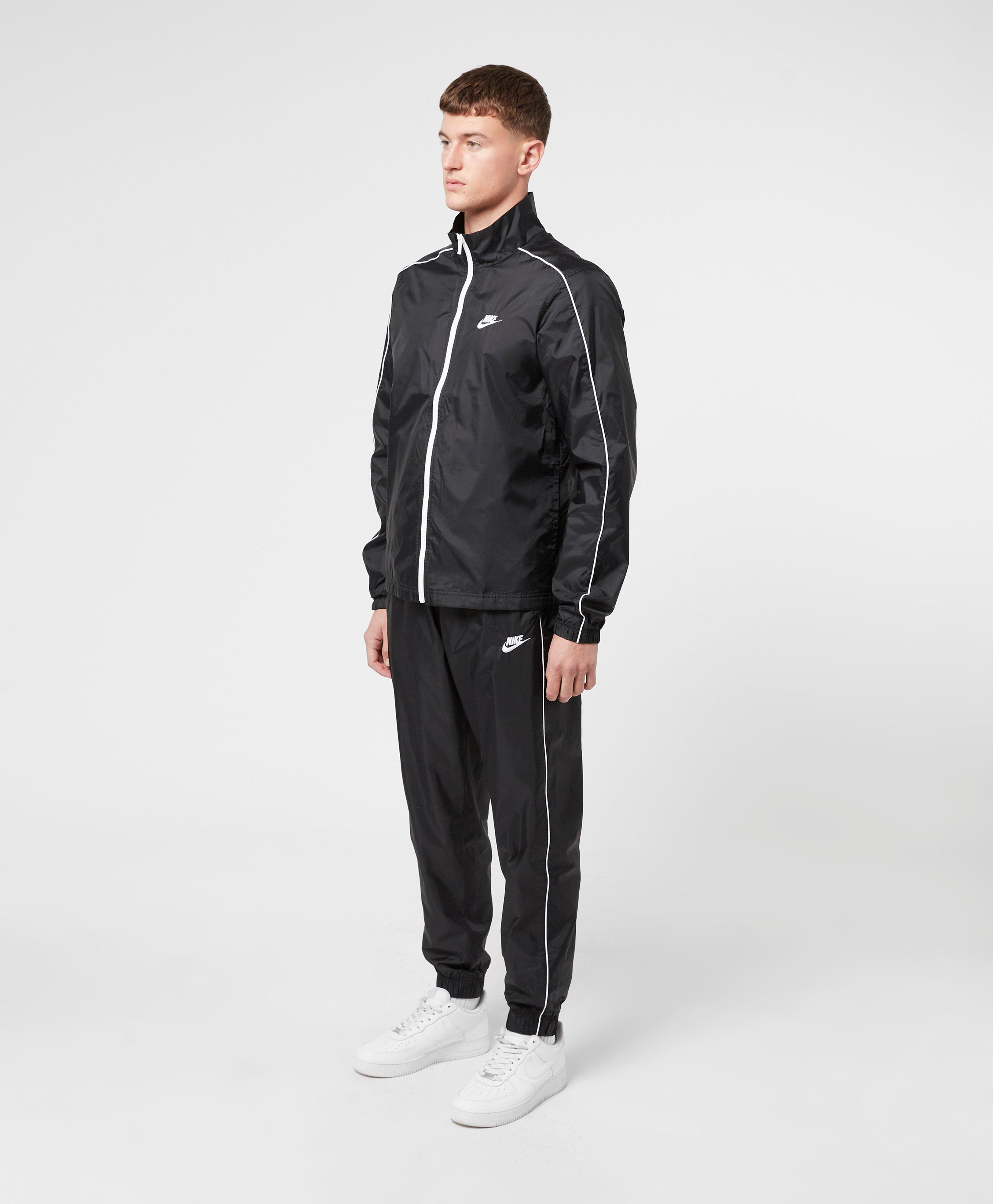 nike woven tracksuit