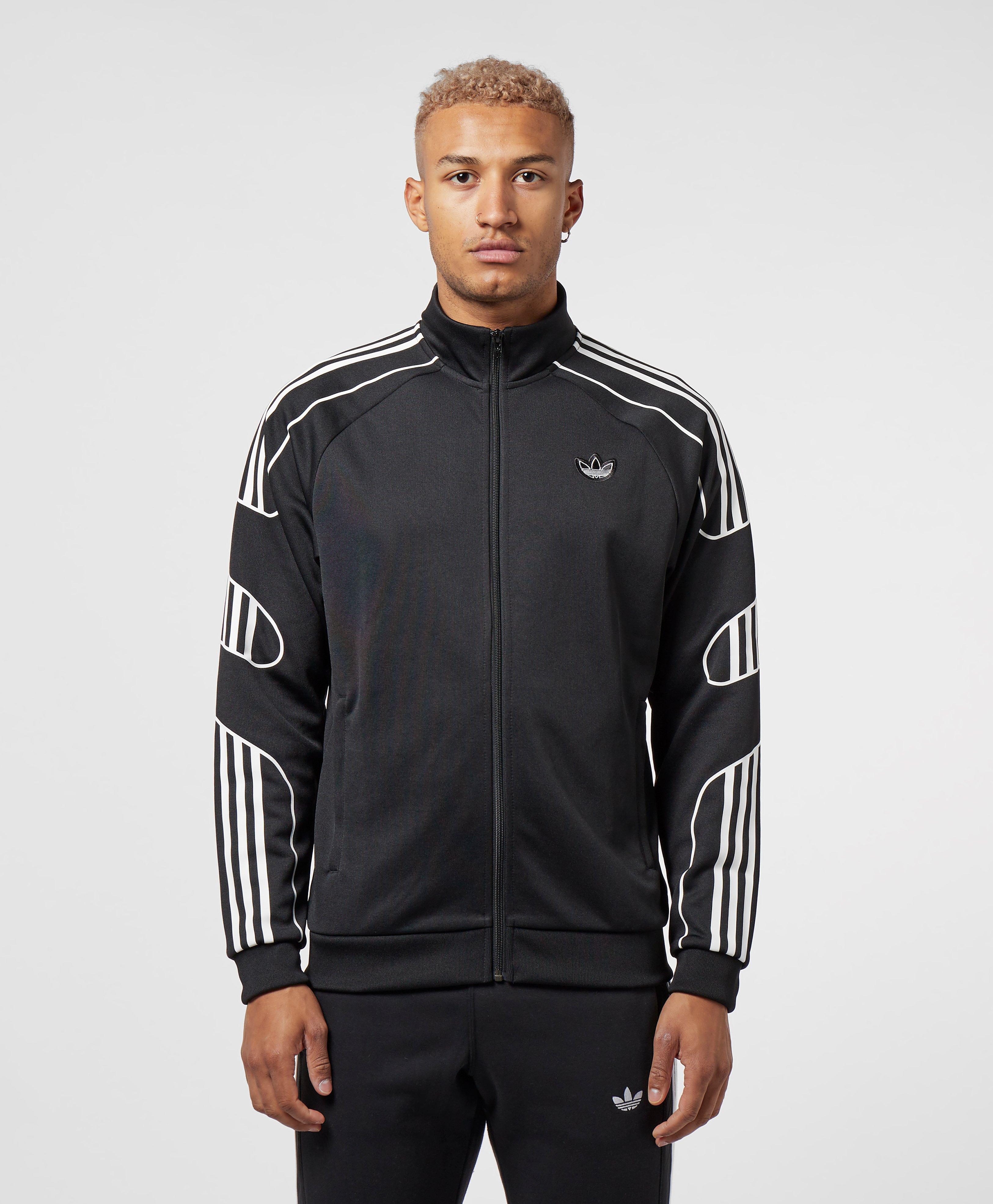 adidas full zip track top