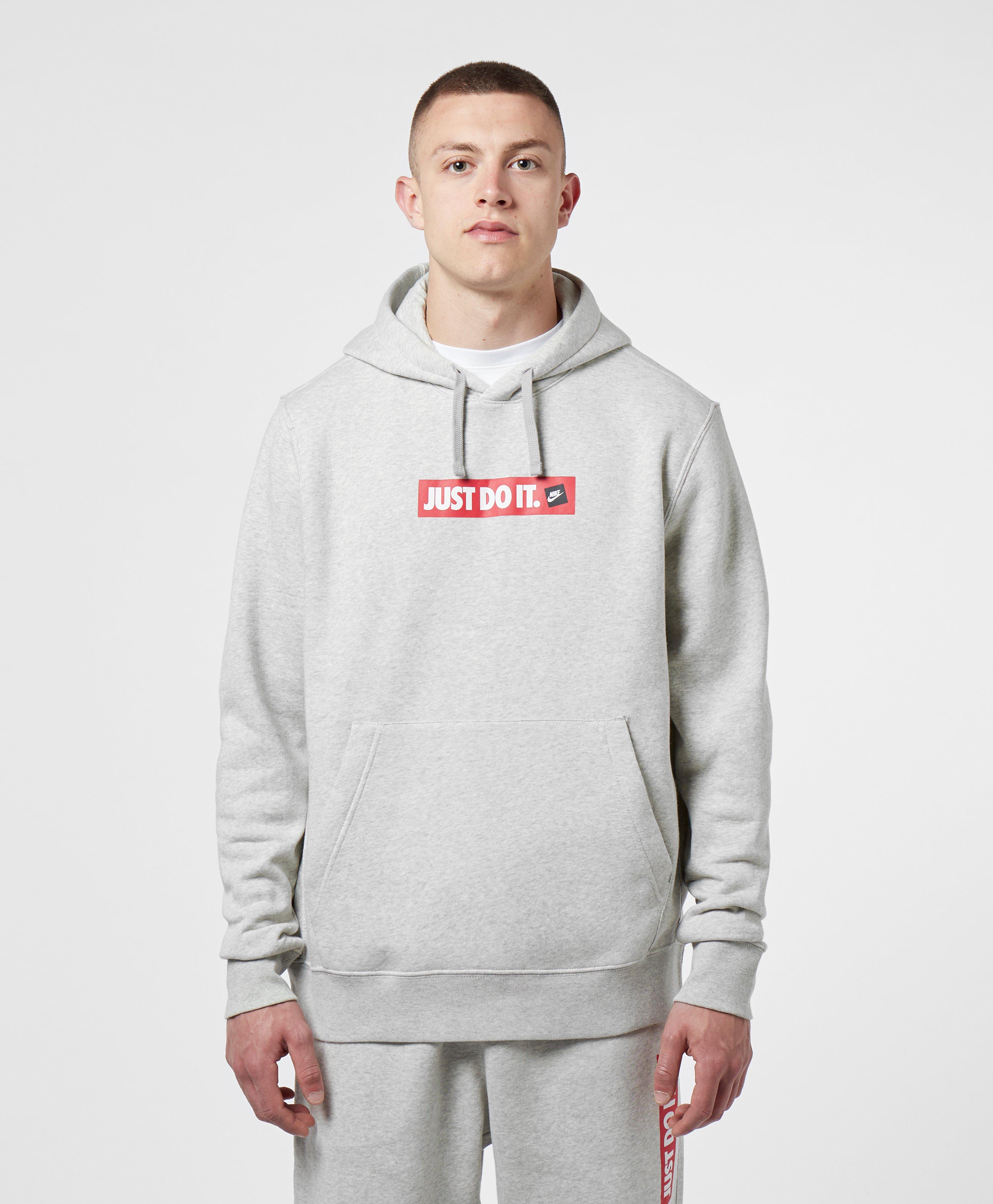 nike just do it hoodie off white